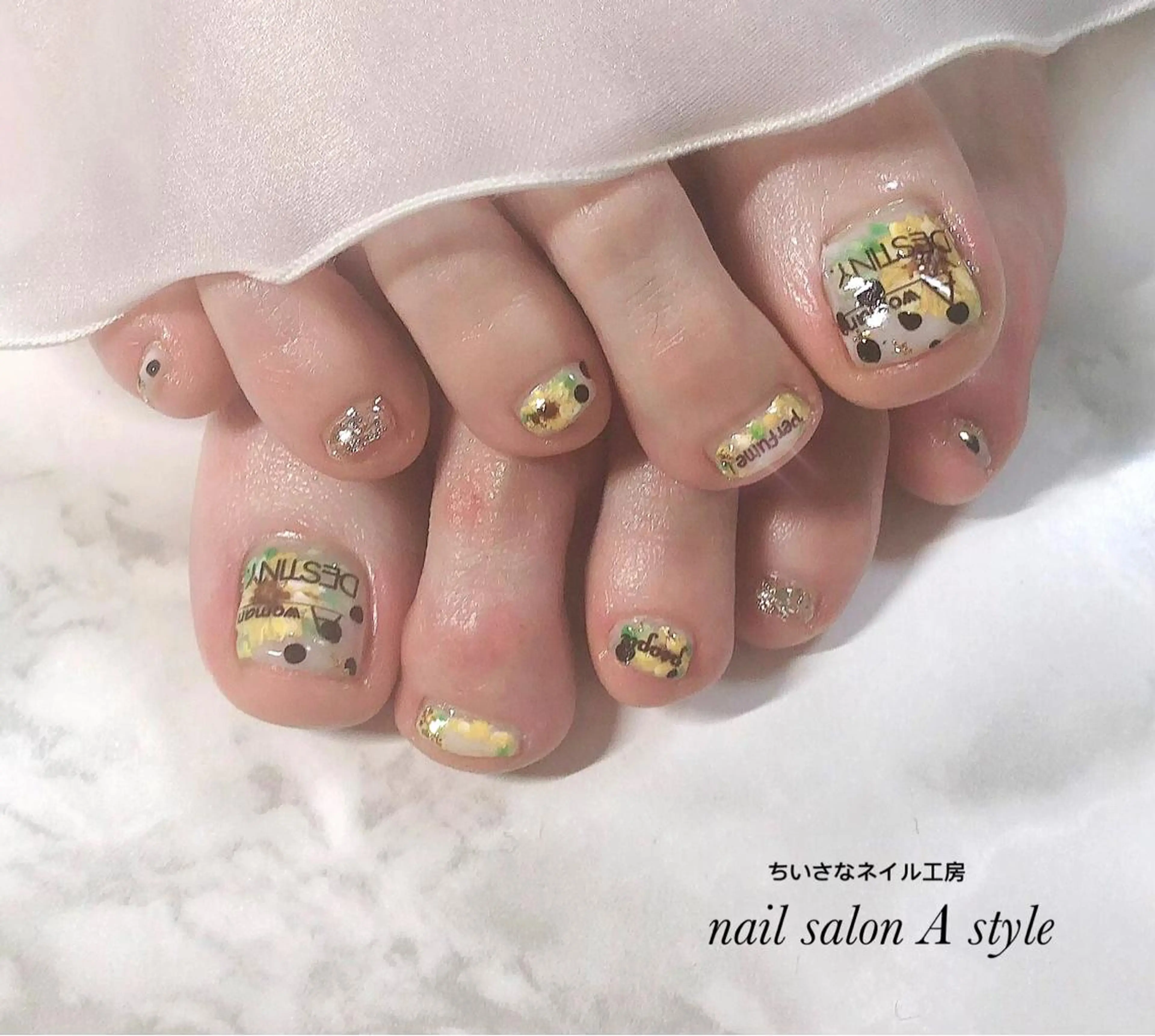 ネイル フットネイル nail salon A styleのネイルデザイン