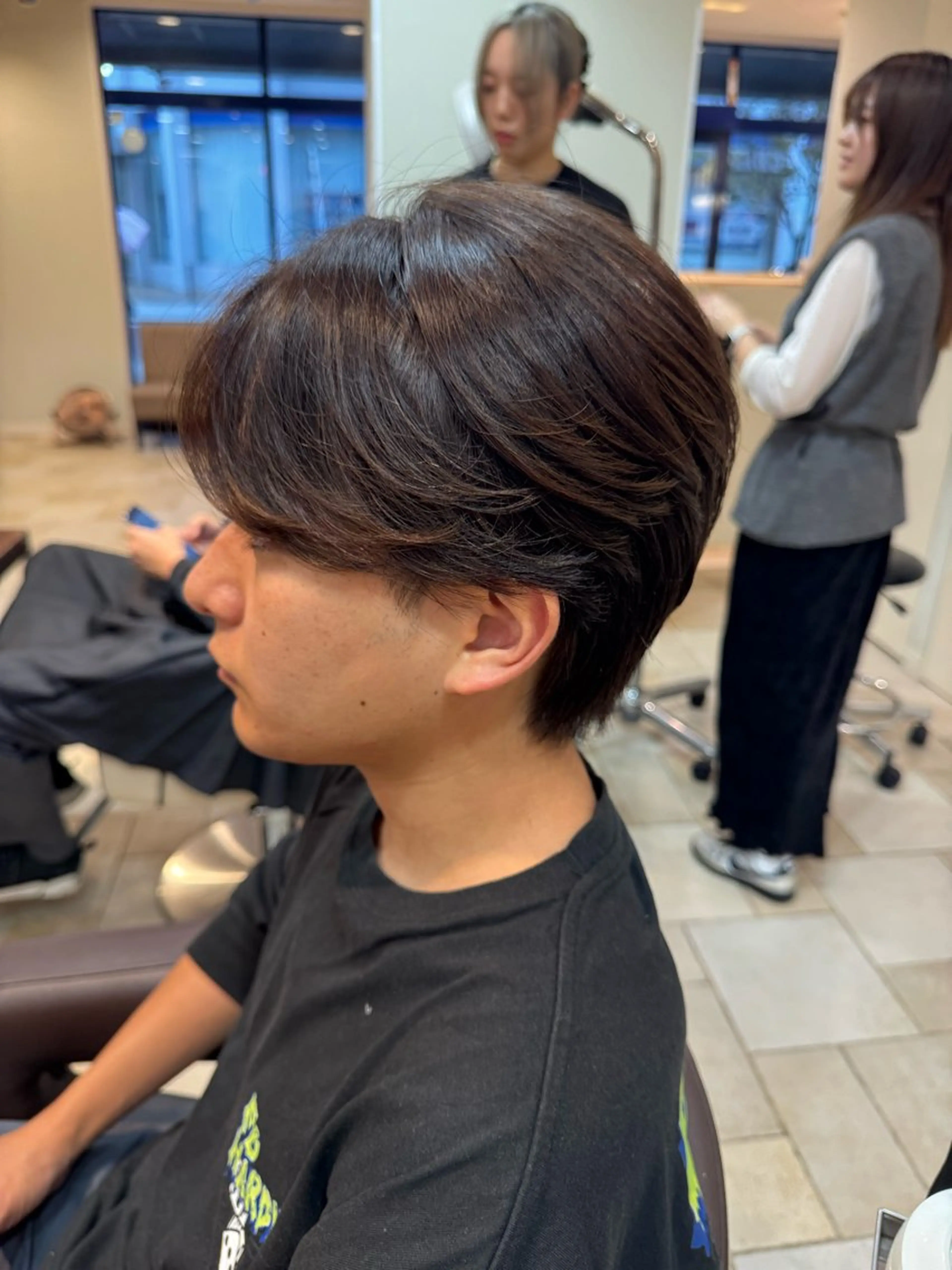 メンズ カット 縮毛矯正 パーマ／縮毛矯正/ 副店長 ・村田伊吹のヘアスタイル