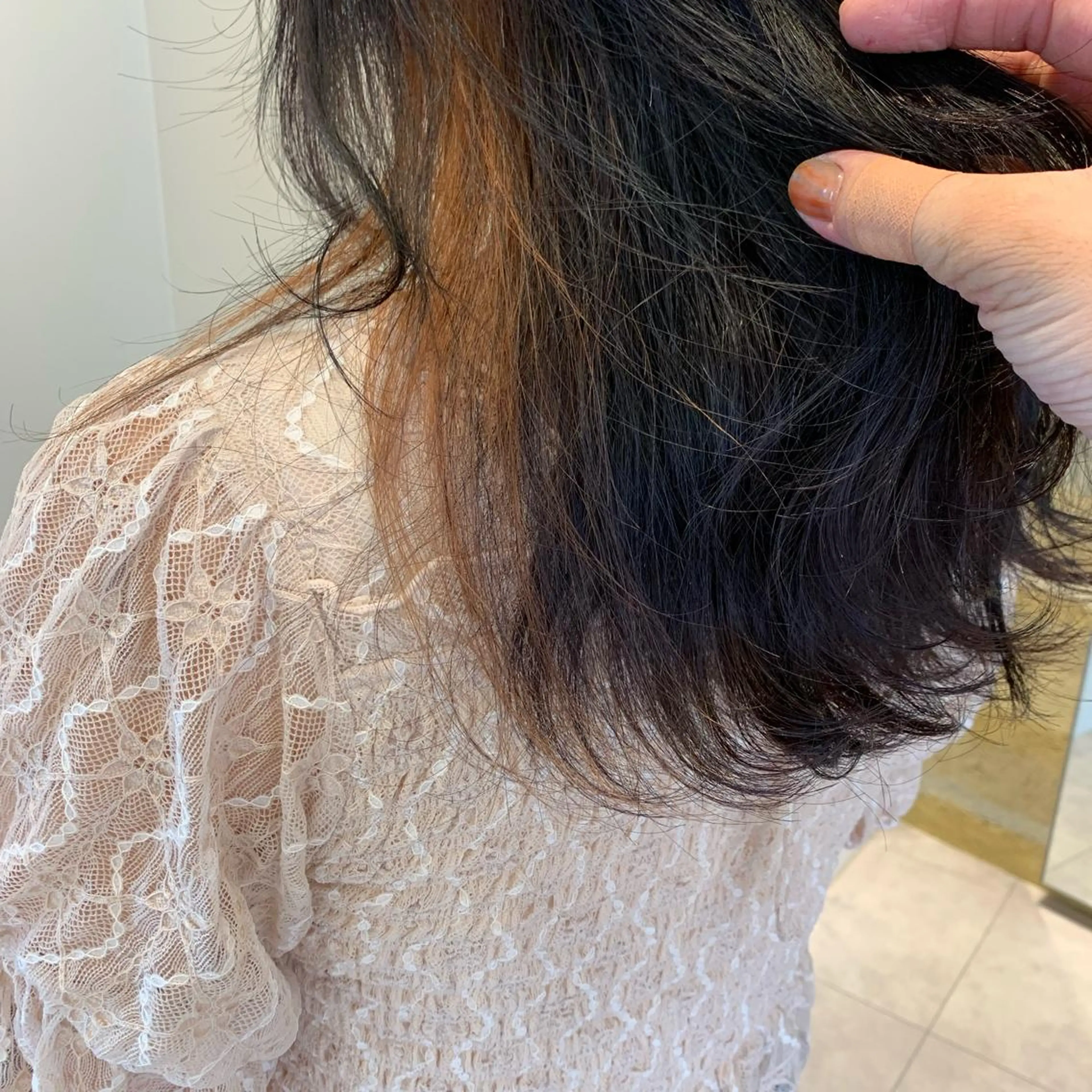 セミロング 👑満足度1000% 重村　春奈👑のヘアスタイル