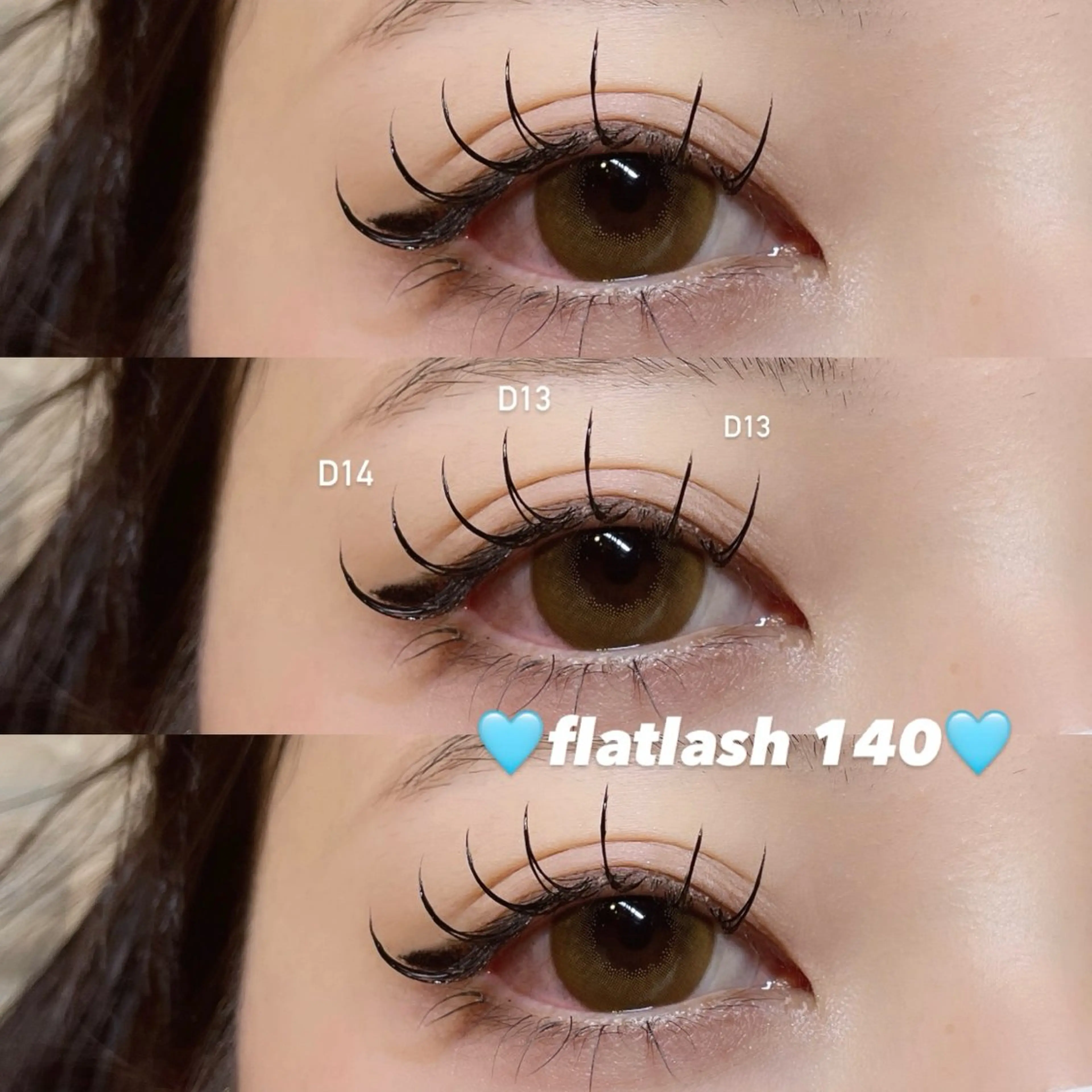 マツエク・マツパ マツエク Mell Yuuna ♡パリエク /束感のマツエク・マツパデザイン