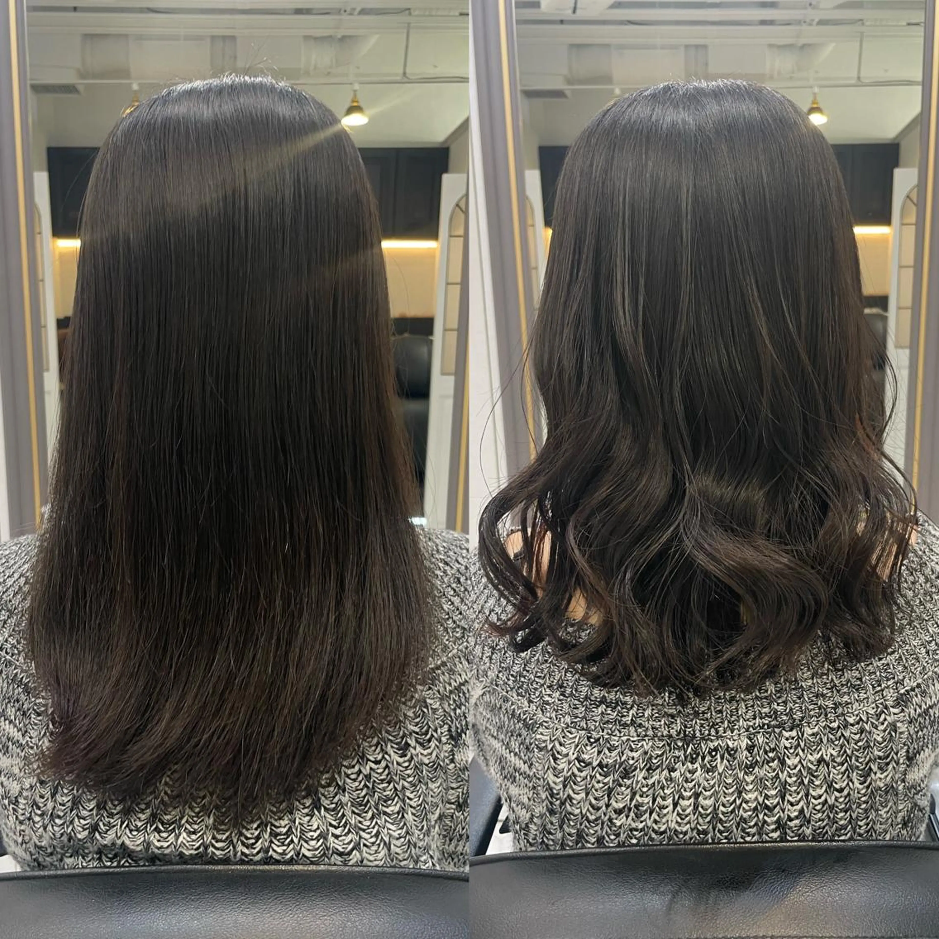 セミロング 今村 南穂のヘアスタイル