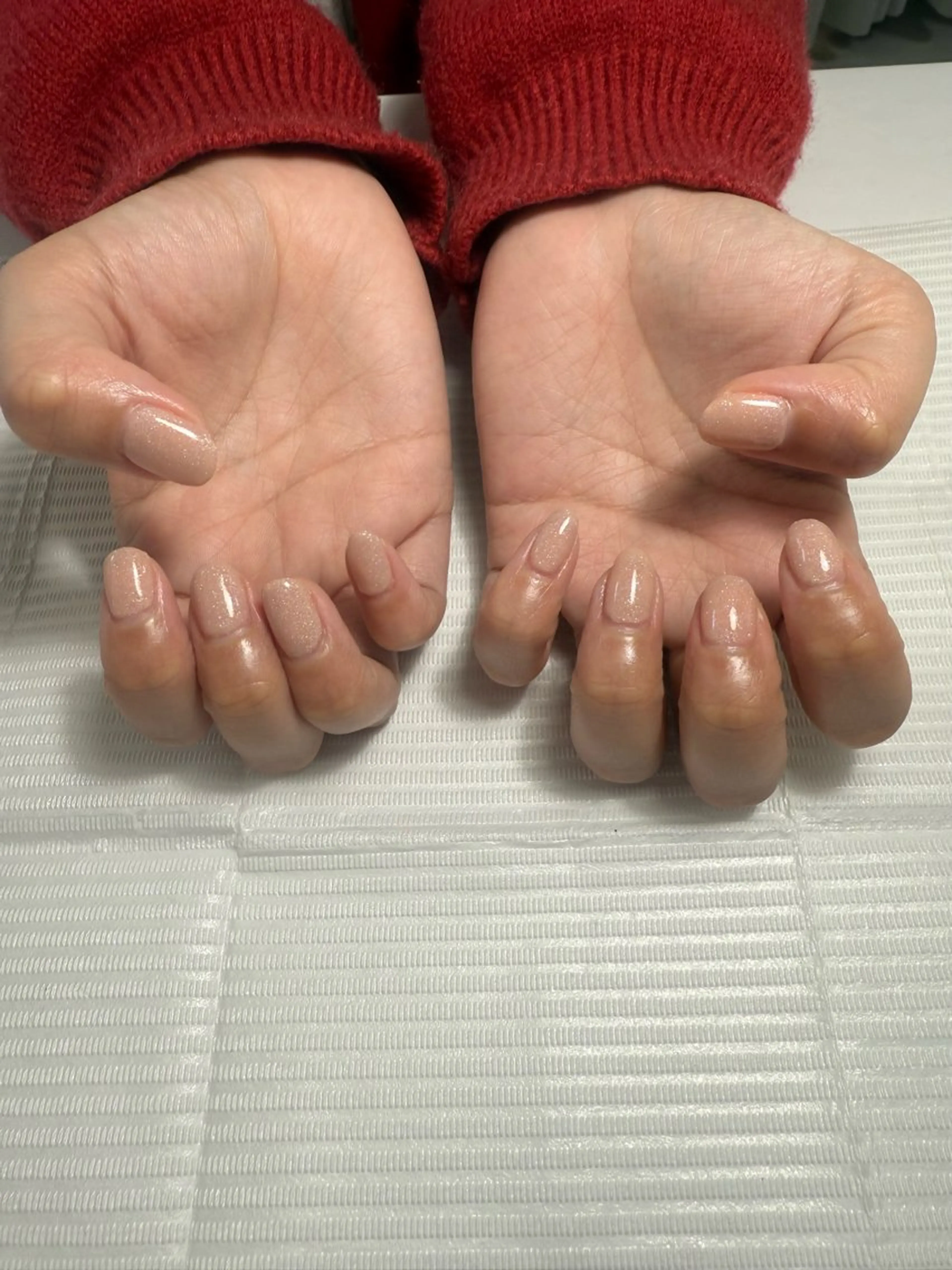 ネイル ワンカラーネイル m.nail所属・梁原 恵のネイルデザイン