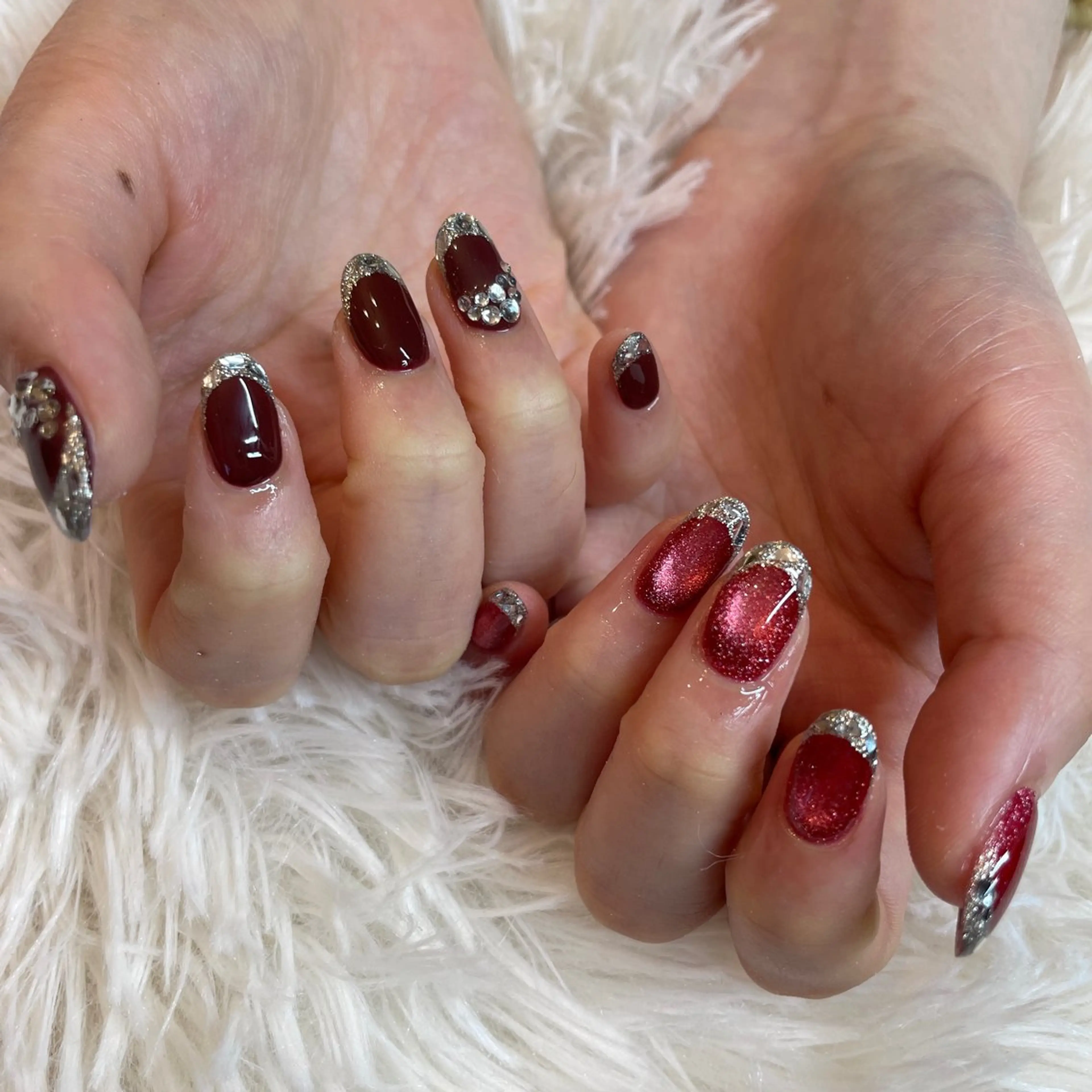 ネイル ハンドネイル ＜まつげパーマ・アイブロウ・ヘアメイク 専門店＞Le vail 札幌円山店所属・Le vail Saitoのネイルデザイン