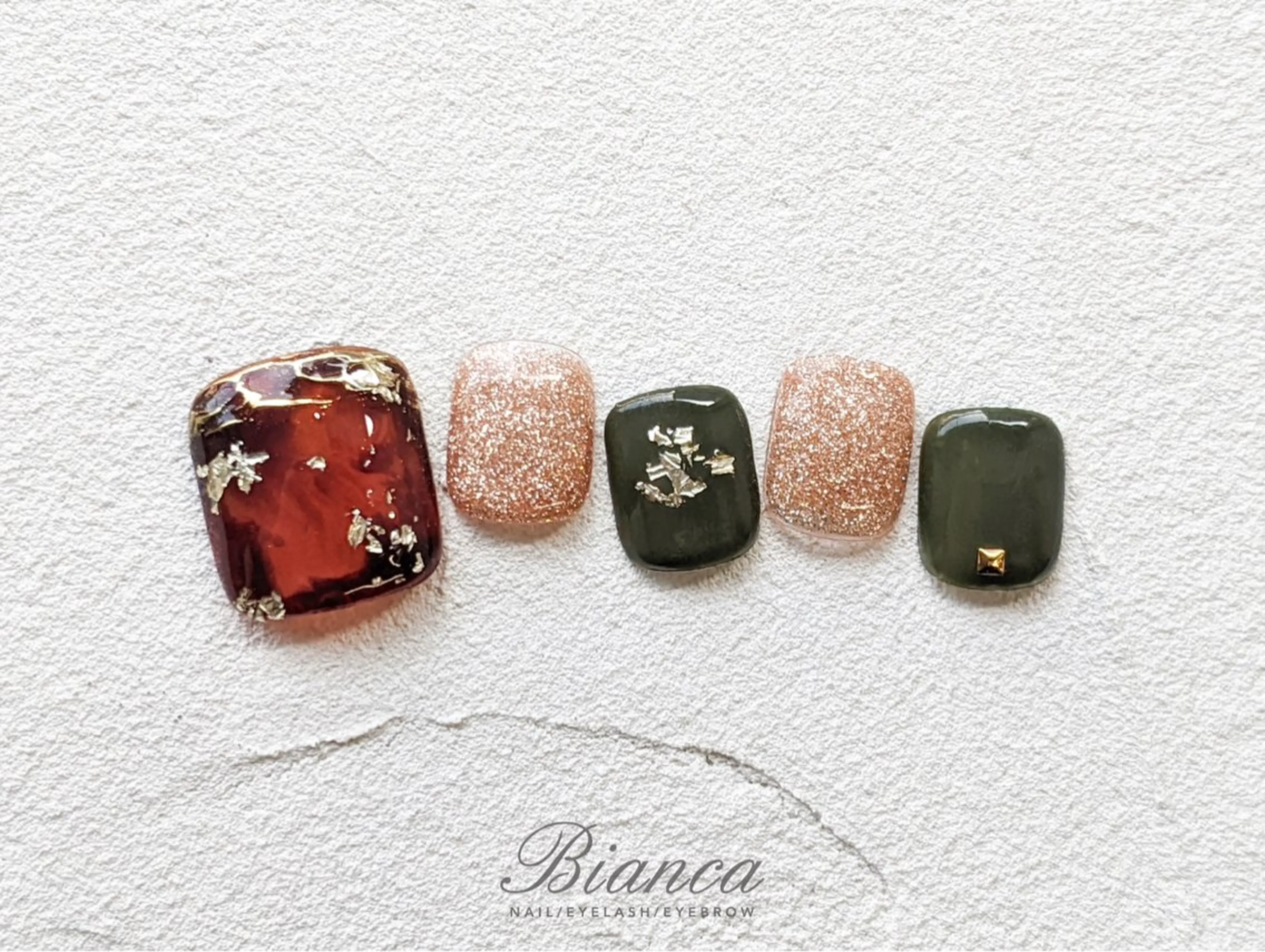 ネイル フットネイル Bianca栄店 みさと店長のネイルデザイン