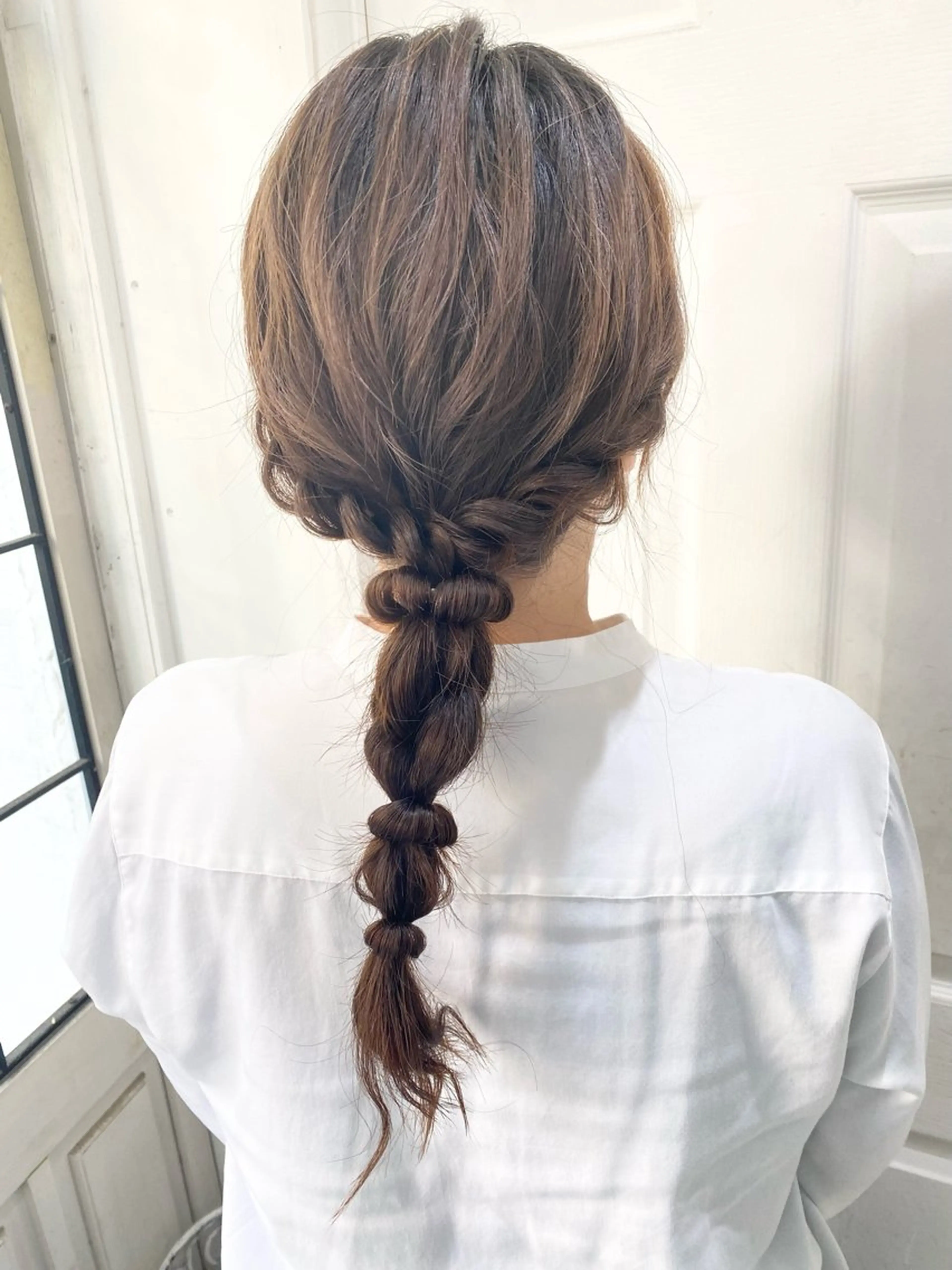 ヘアアレンジ ヘアセット uros.所属・uros.中目黒 moekaのヘアスタイル