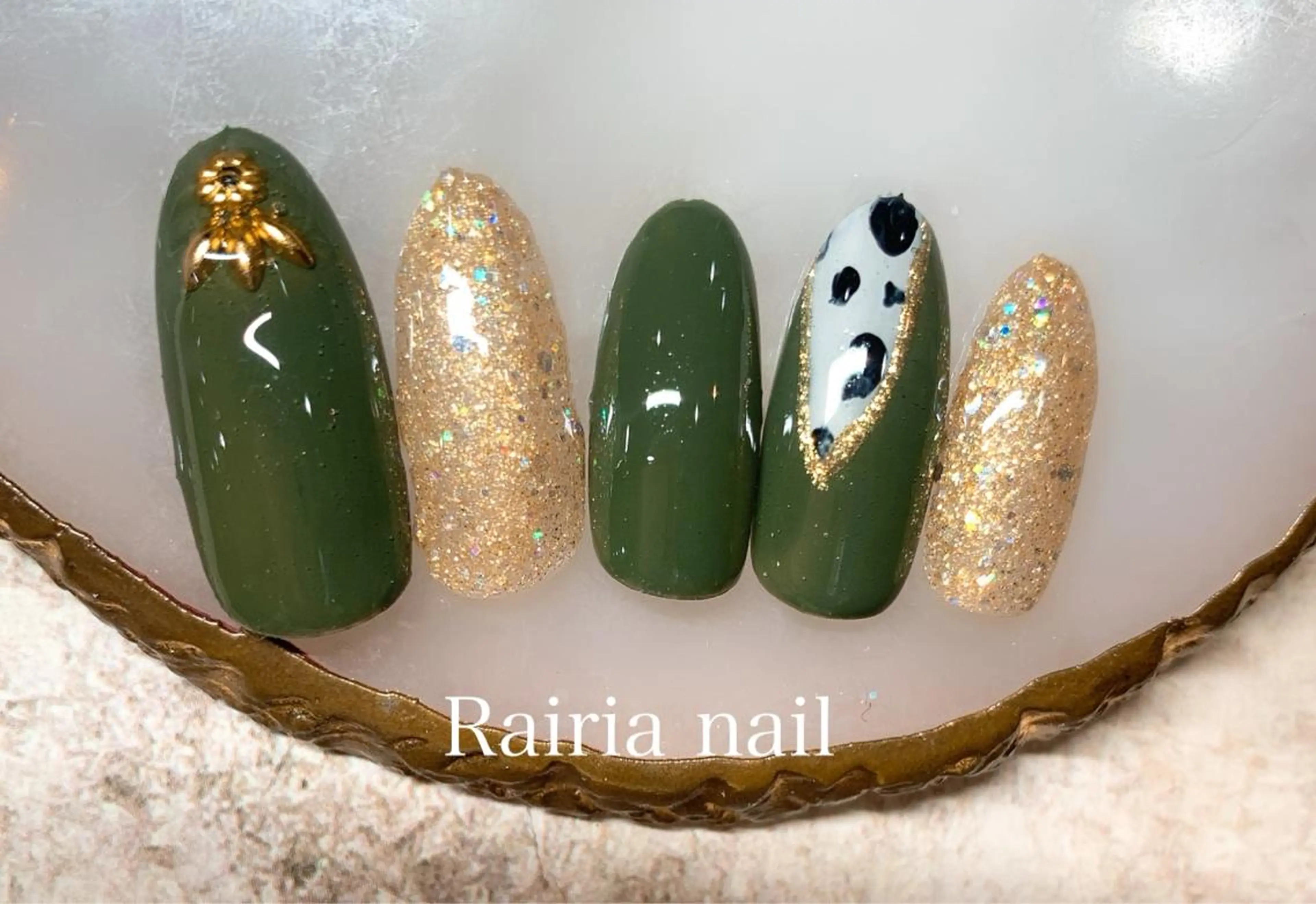 ネイル アートネイル カジュアル フラワーネイル フットネイル ジェルネイル Rairia nail本八幡店のネイルデザイン