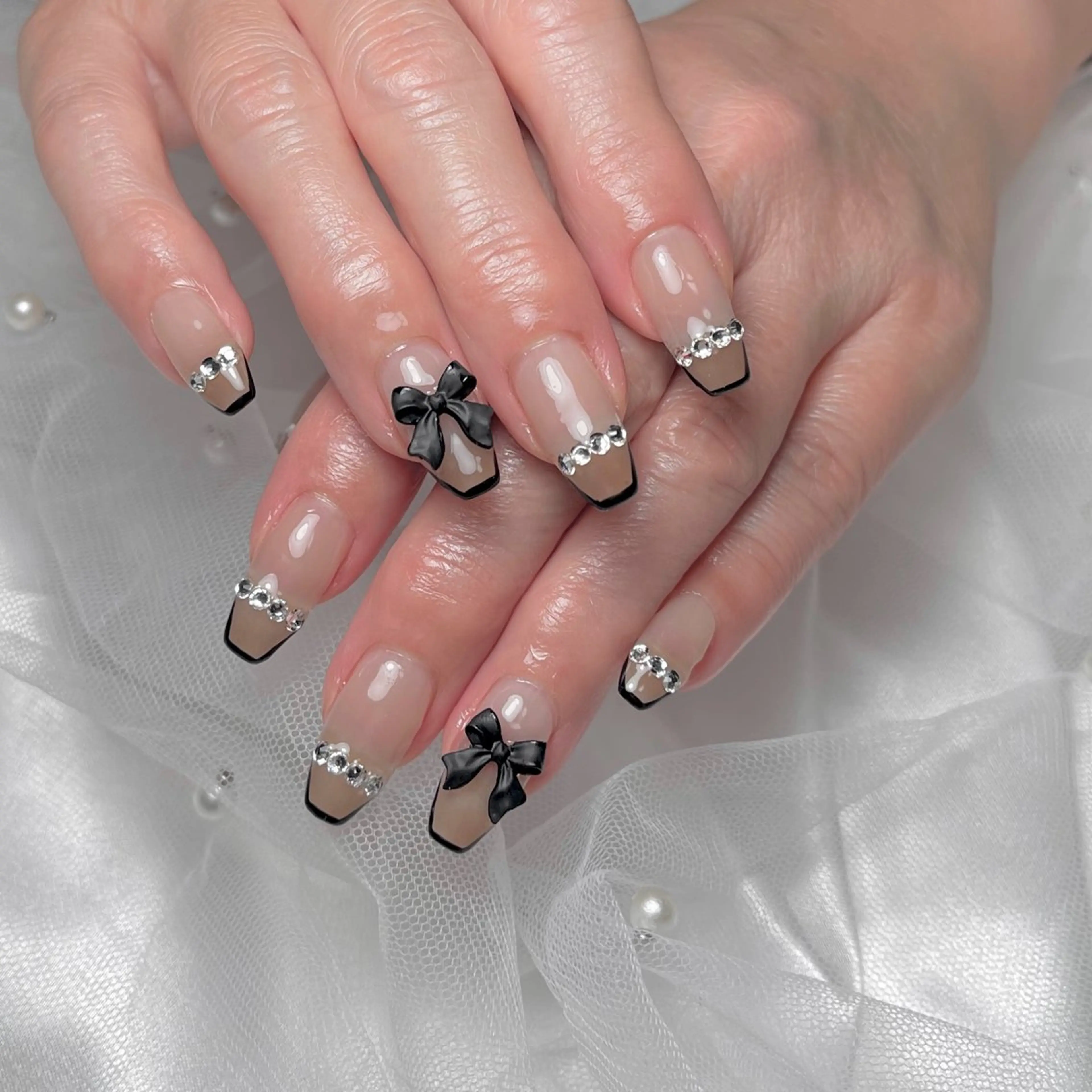 ネイル スクエアネイル ワンホンネイル COCO  NAIL所属・COCO NAILのネイルデザイン