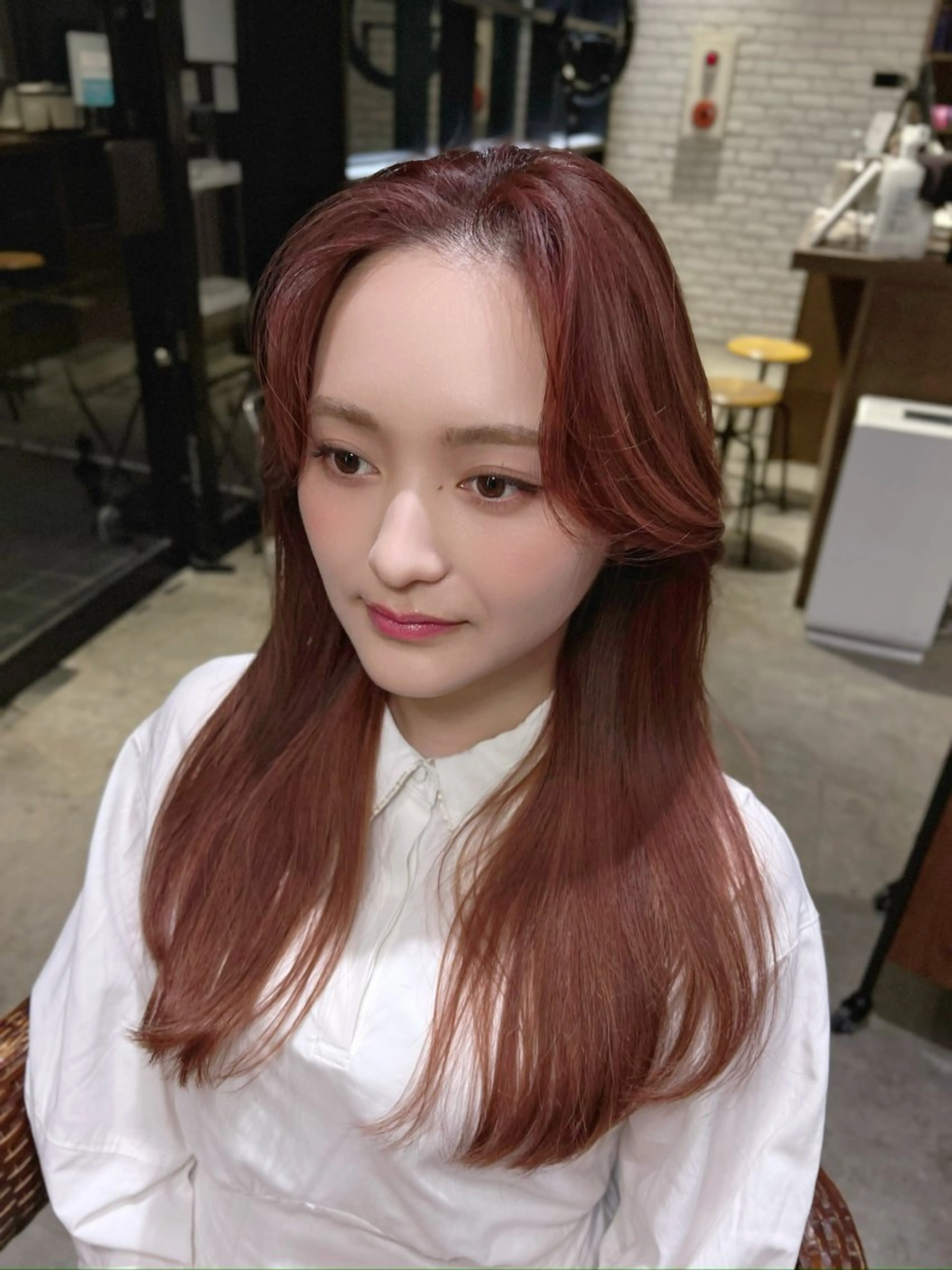 ロング カラー ヘアカラー トリートメント ［極潤］ヒアルロン酸 🫧カラー髪質改善のその他イメージ