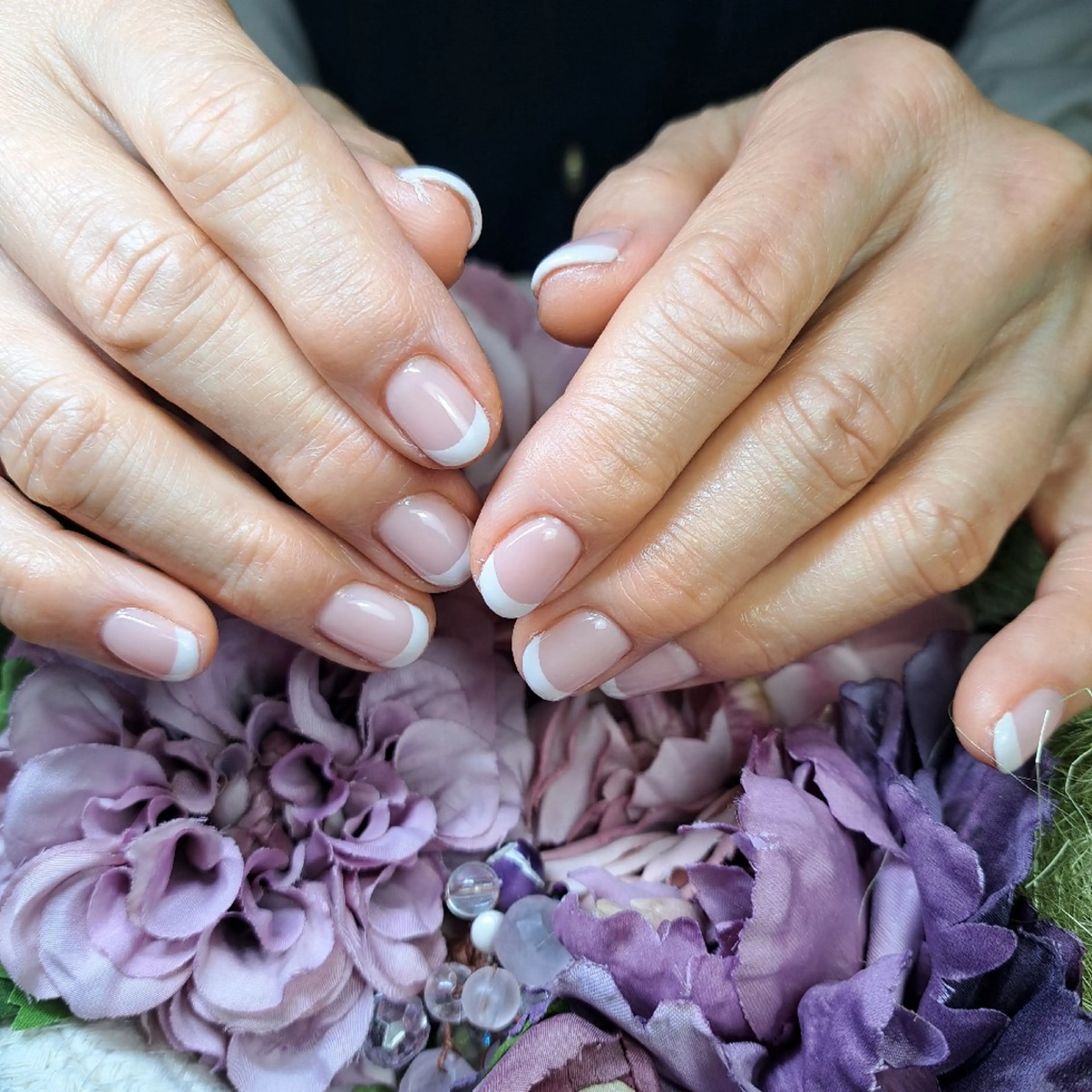 ネイル フレンチネイル オフィスネイル HAYASHI  Nのネイルデザイン