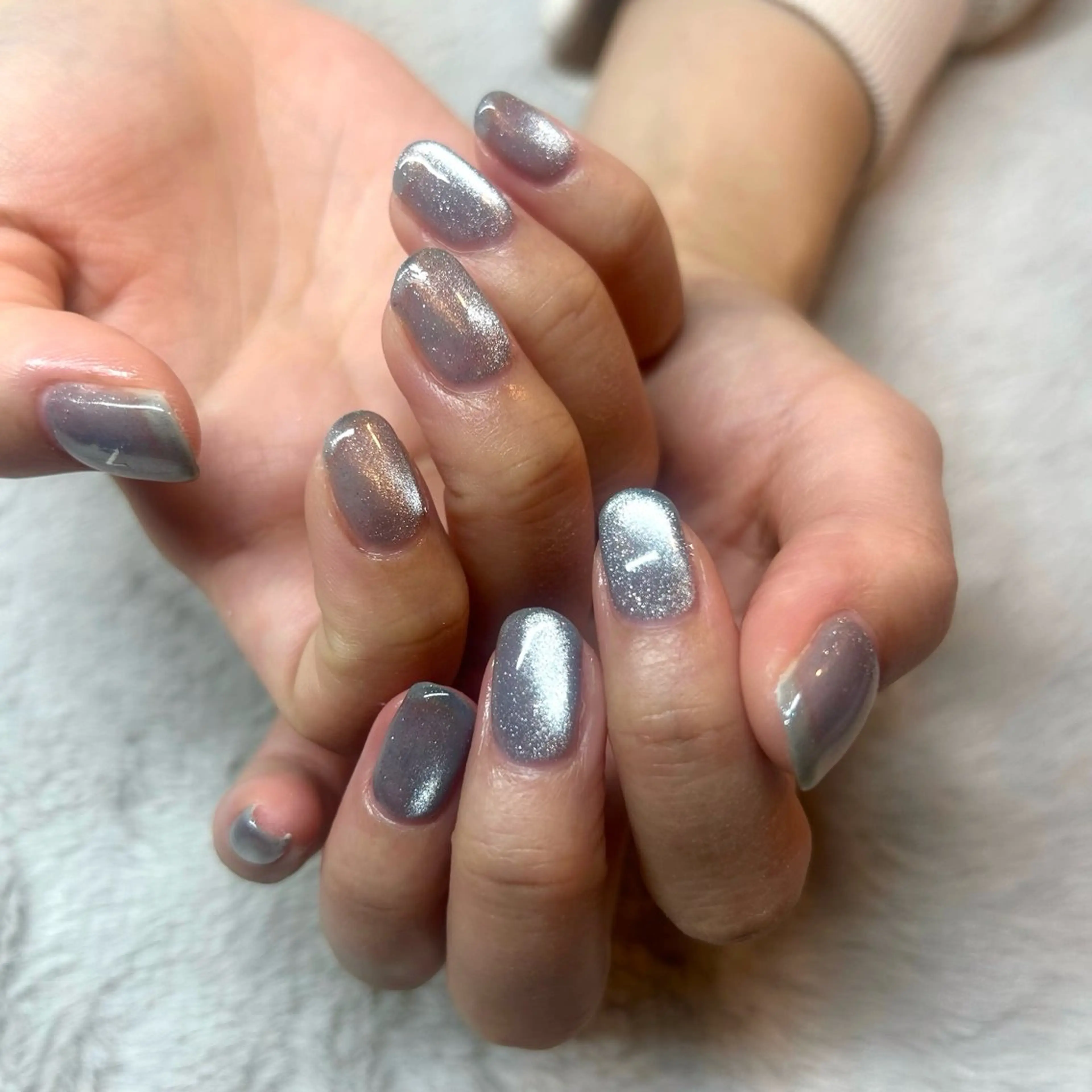 ミディアム ハンドネイル yumi 溝の口nailのネイルデザイン