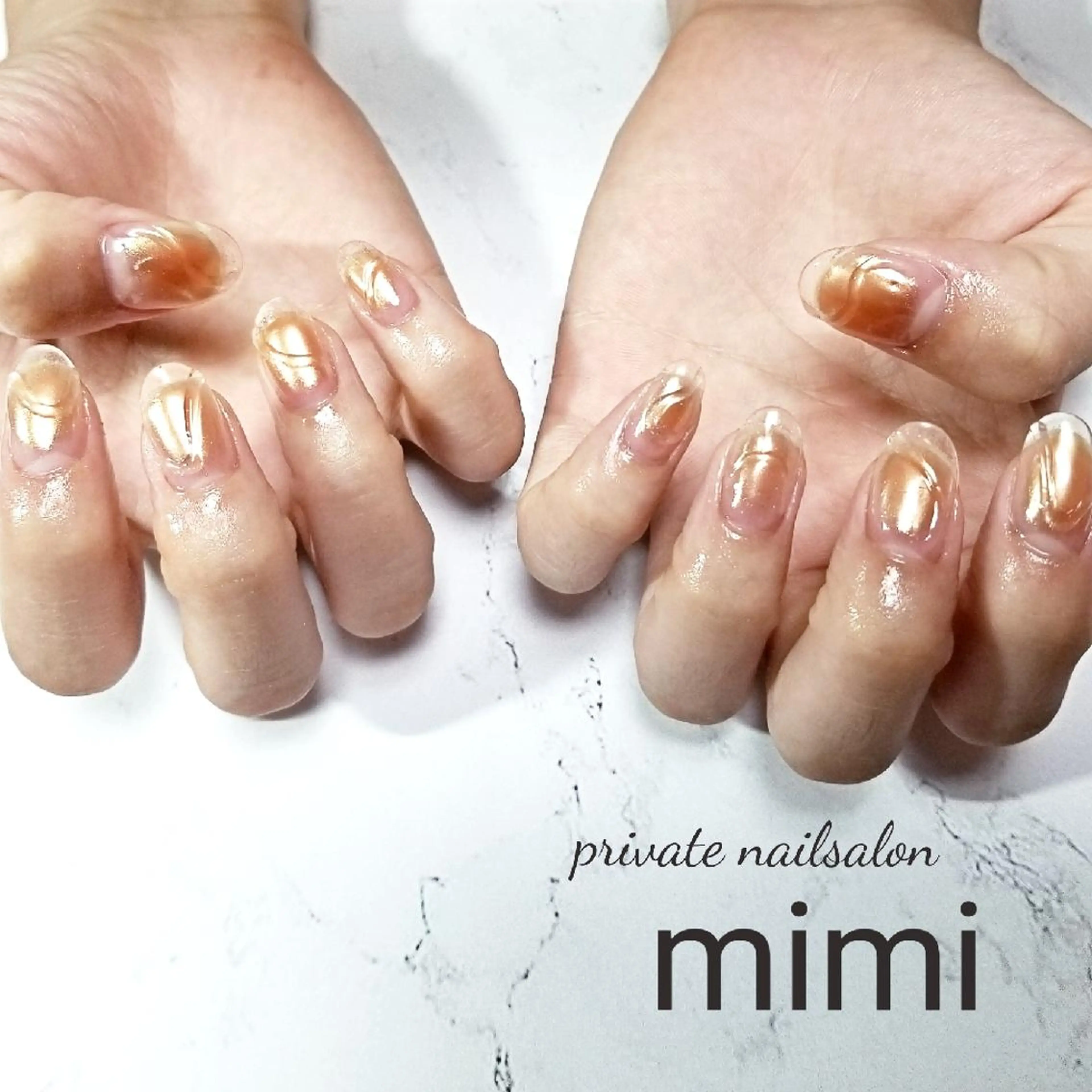 ネイル アートネイル クリアネイル フレンチネイル ミラーネイル ハンドネイル 博多ネイル ｍｉｍｉのネイルデザイン