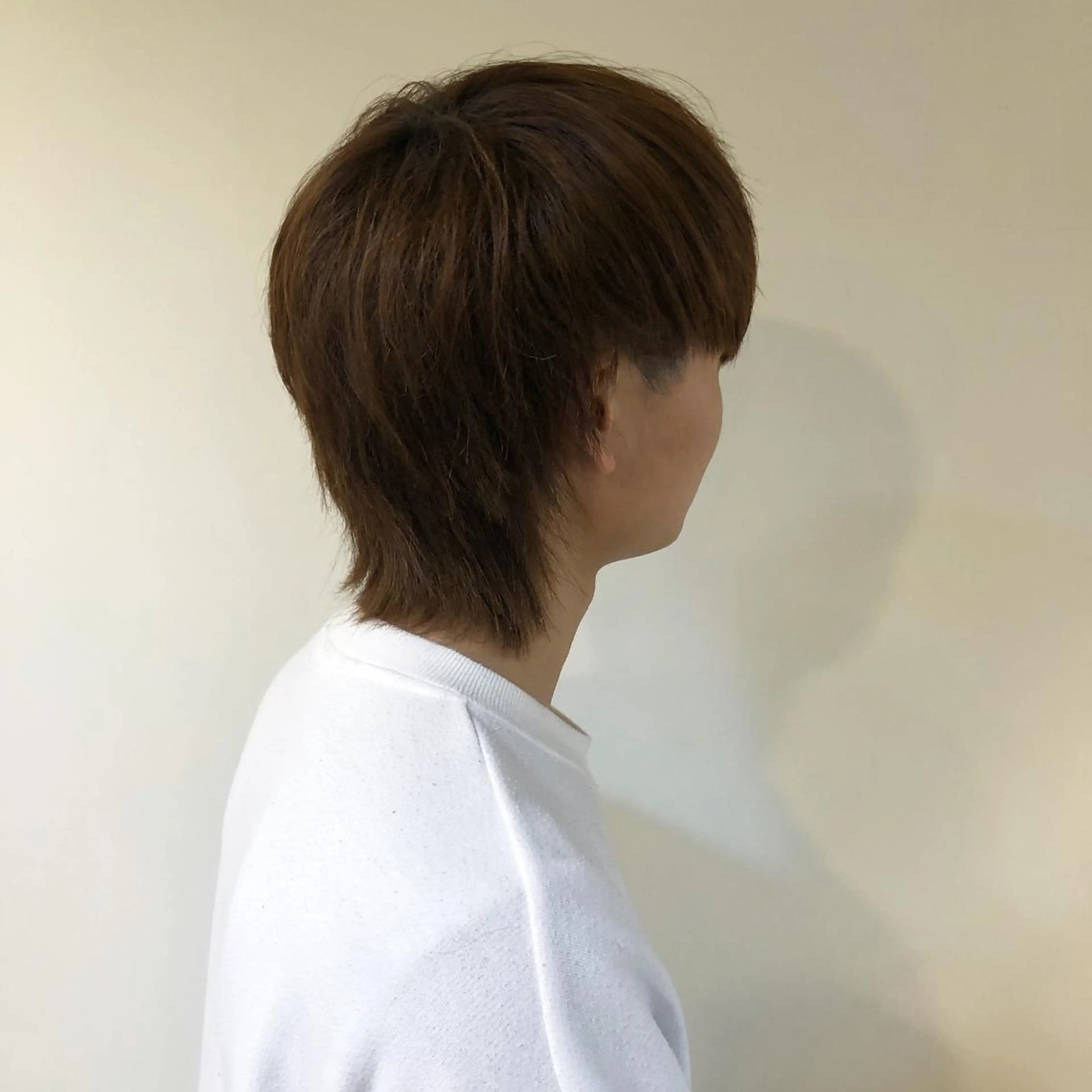 メンズ マッシュウルフ マッシュ メンズウルフカット ウルフカット ヘアカラー トリートメント geep Ryoyaのヘアスタイル