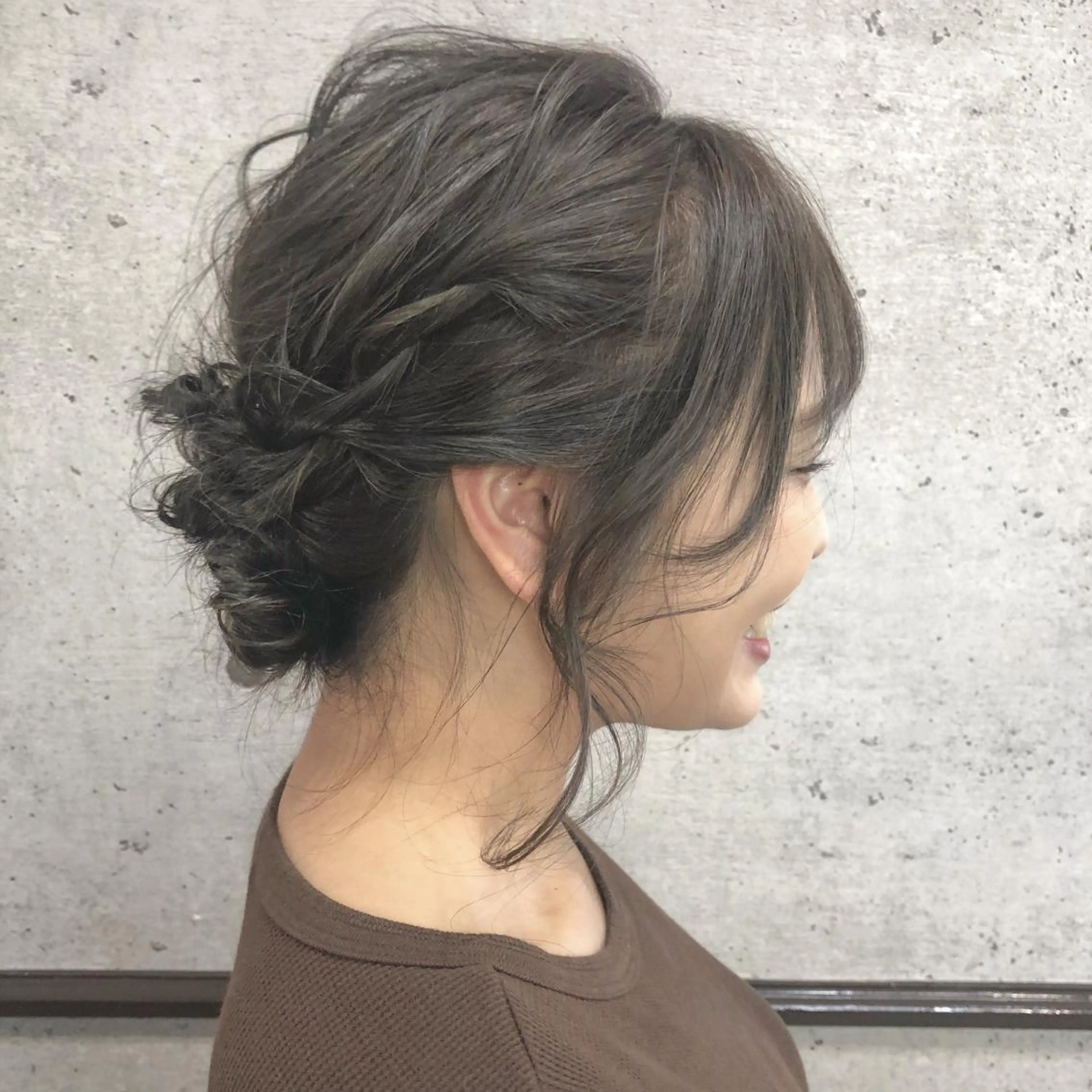 ヘアアレンジ 浴衣 その他 江原 彩華のヘアスタイル