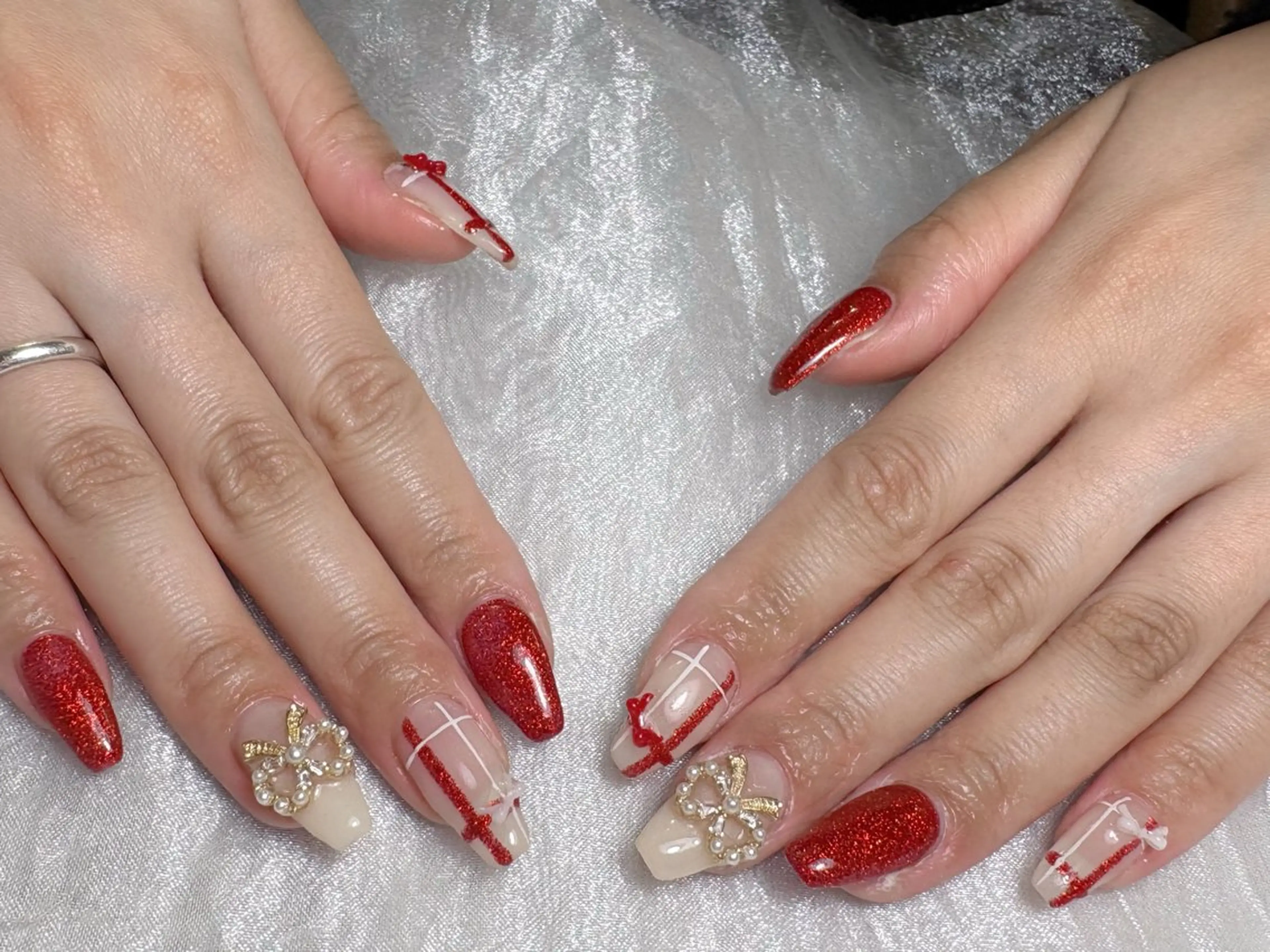 ネイル ハンドネイル charmant rinaのネイルデザイン