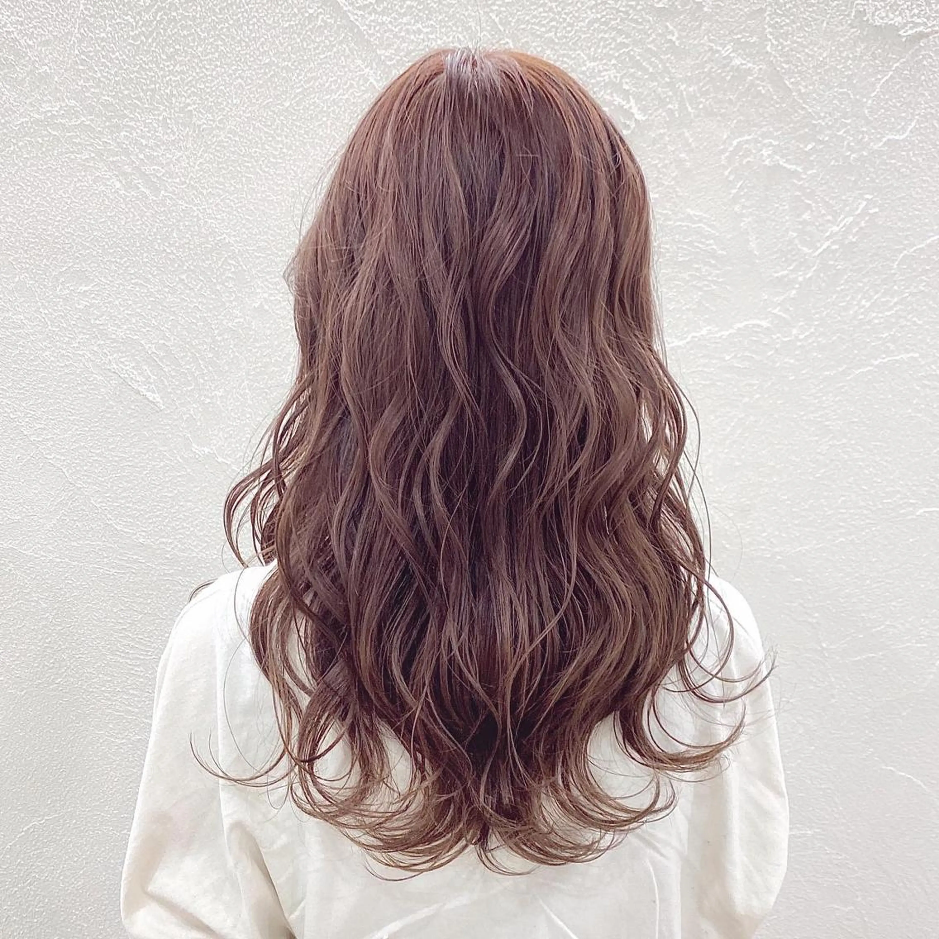 ロング ヘアカラー やじま ひろこのヘアスタイル