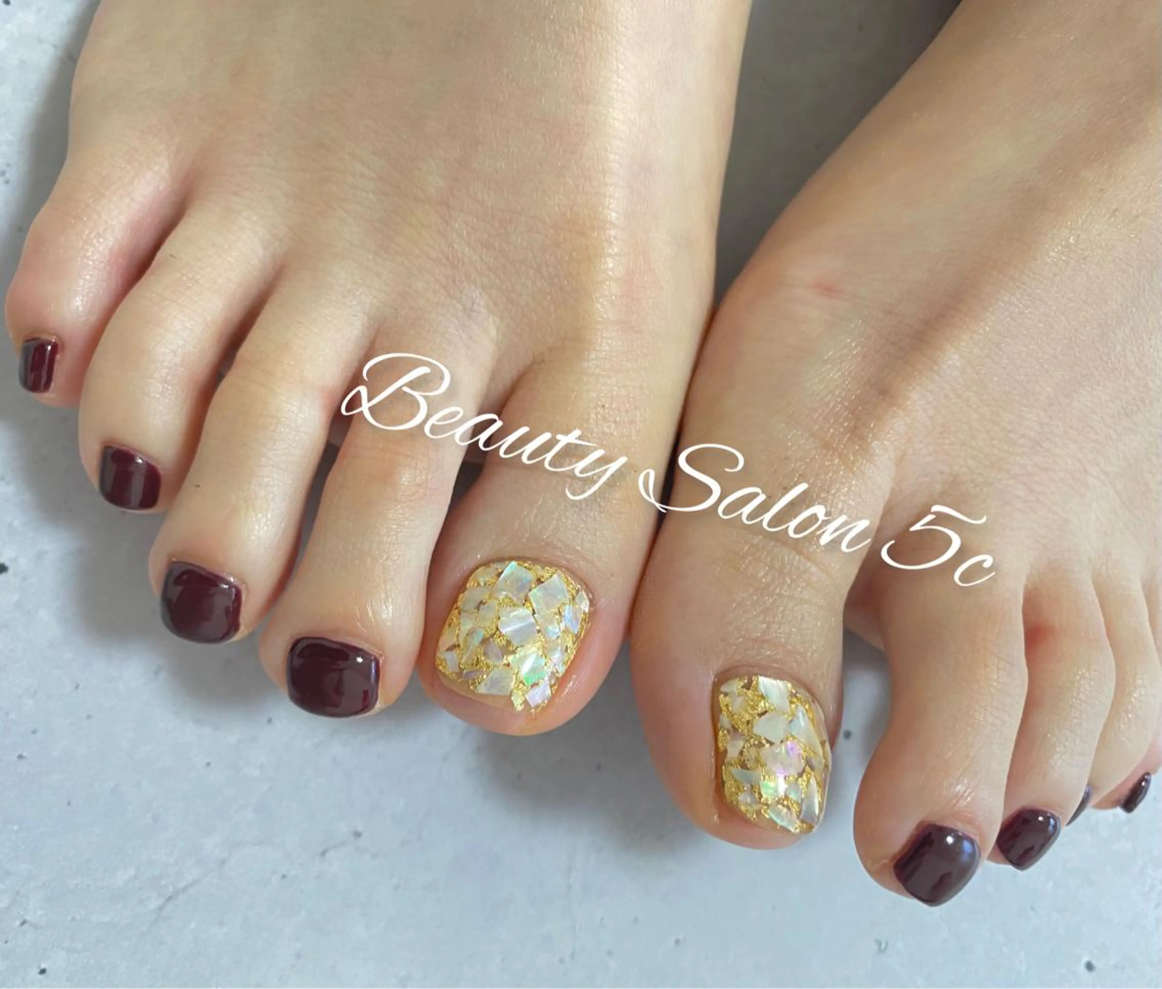 ネイル フットネイル Beauty Salon5cのネイルデザイン