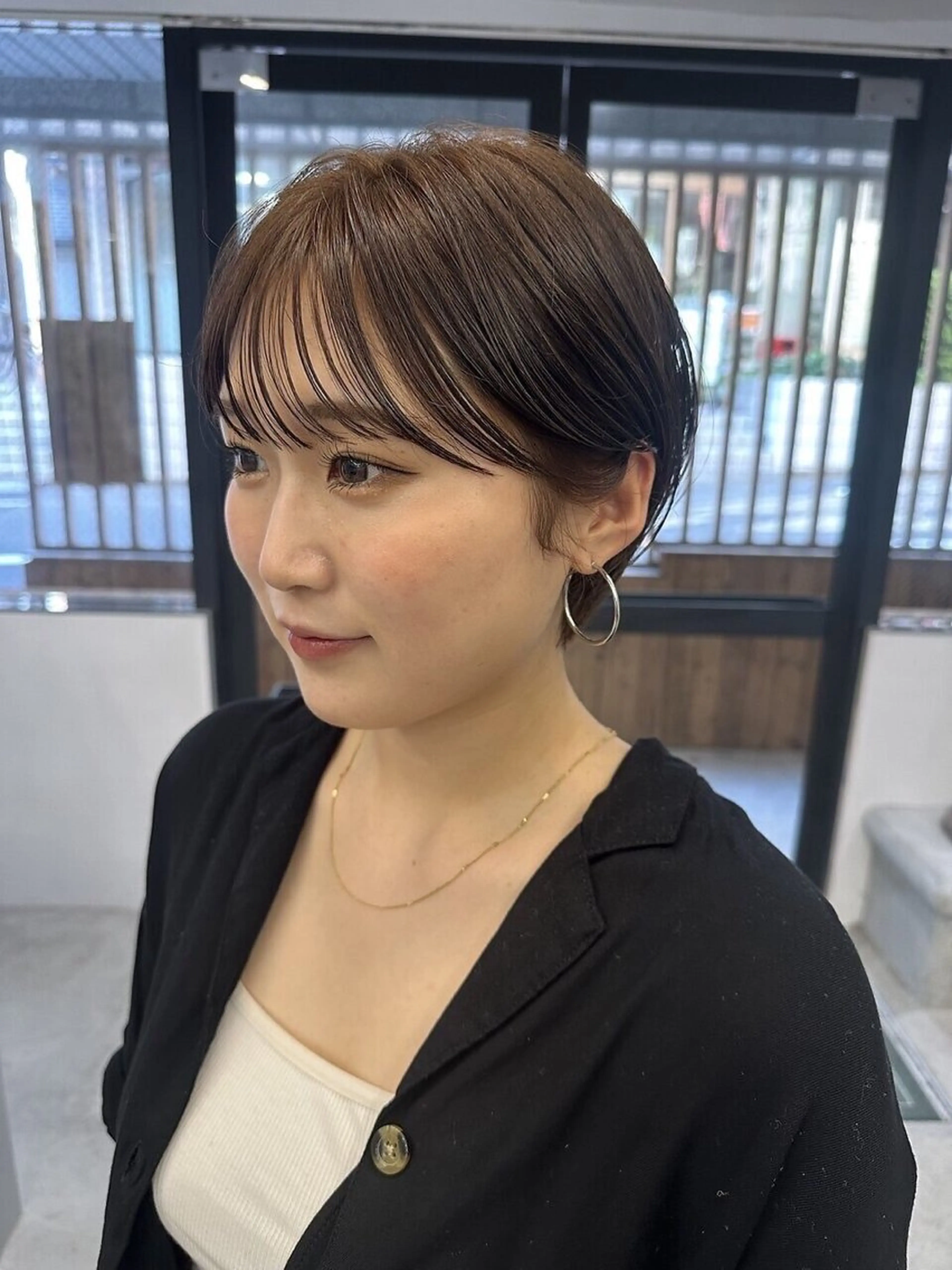 ショート カラー カット ヘアカラー トリートメント haruna🪽シ ョート/透明感カラーのヘアスタイル