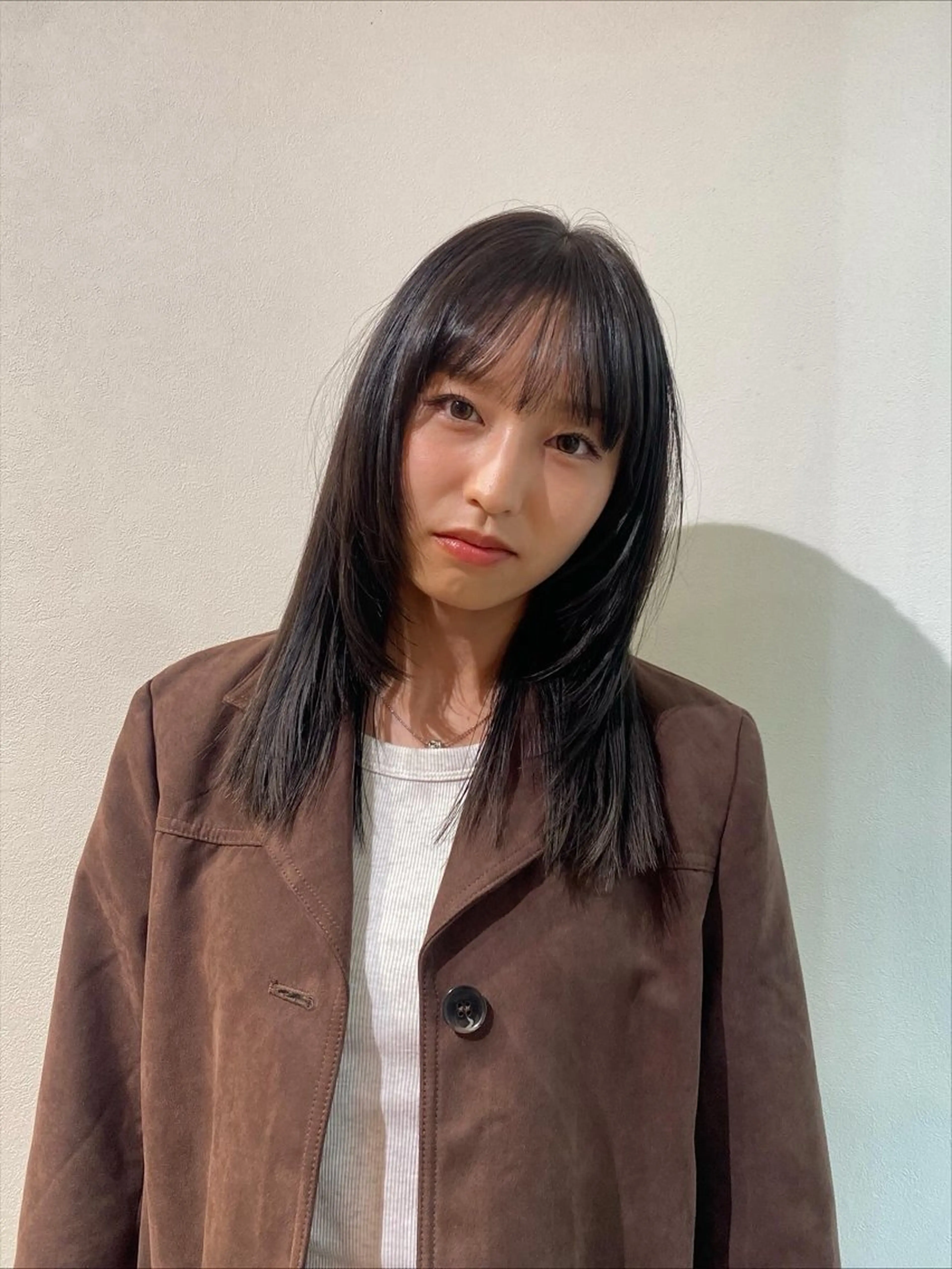 【layercut+onecolor🐈‍⬛🎀】おしゃれなレイヤーカットに似合わせカラーがとっても可愛い🩷の写真