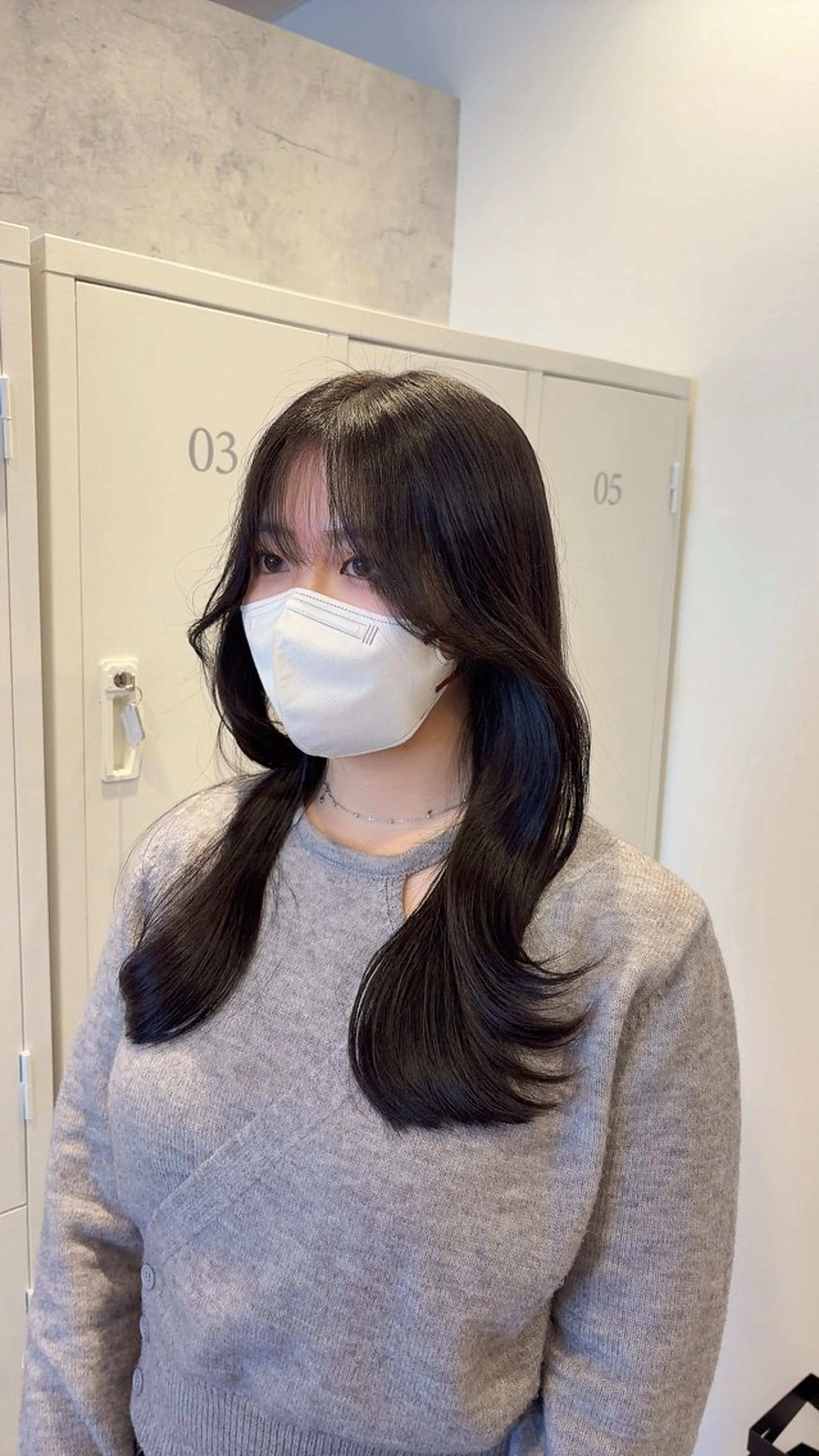 ロング 韓国風ヘア レイヤーカット カット ヘアカラー トリートメント SOYON星ヶ丘所属・👟SOYONトレン ドヘアともし🩶のヘアスタイル