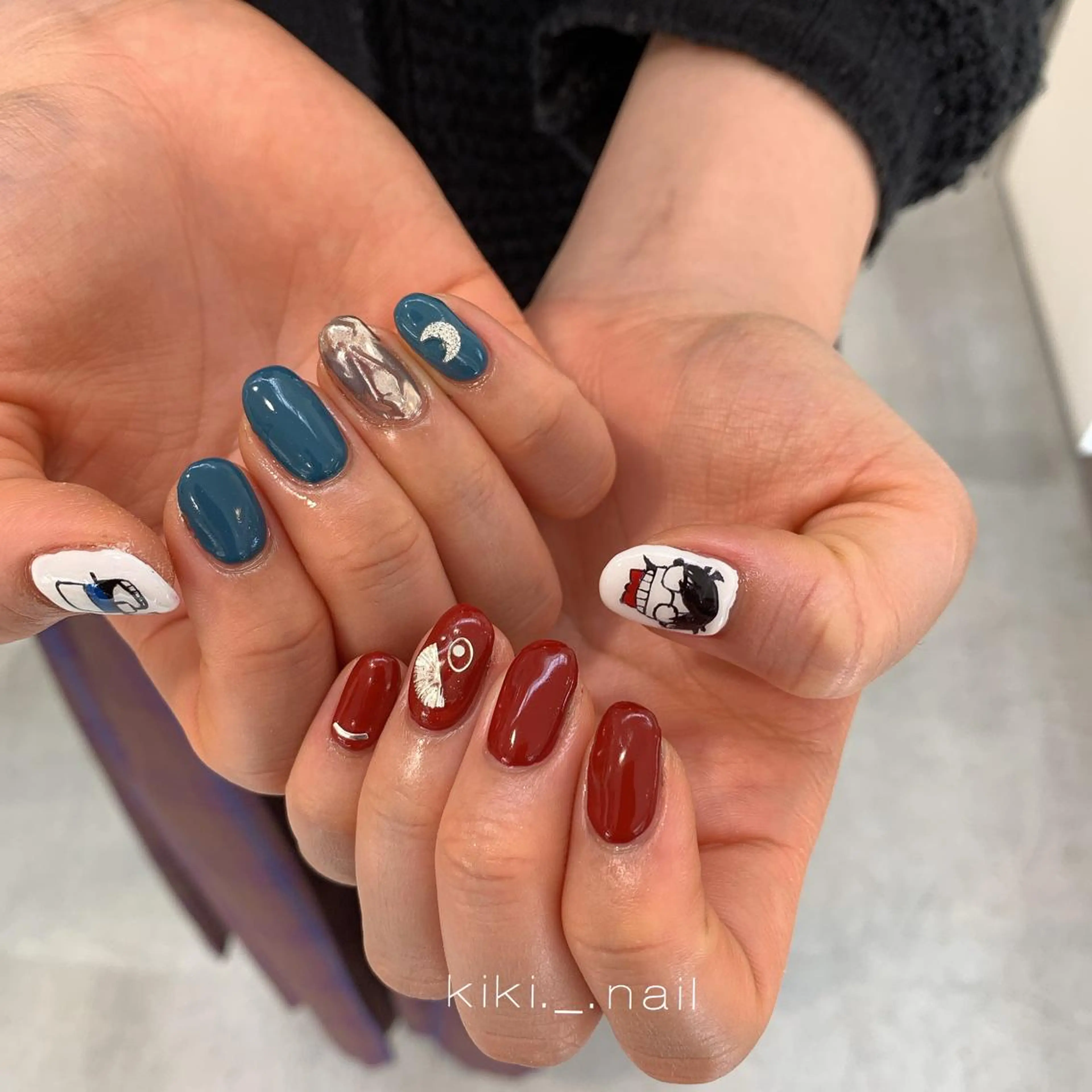 ネイル ハンドネイル HAIR & FACE EDGE（エッジ）所属・kiki ._.nailのネイルデザイン