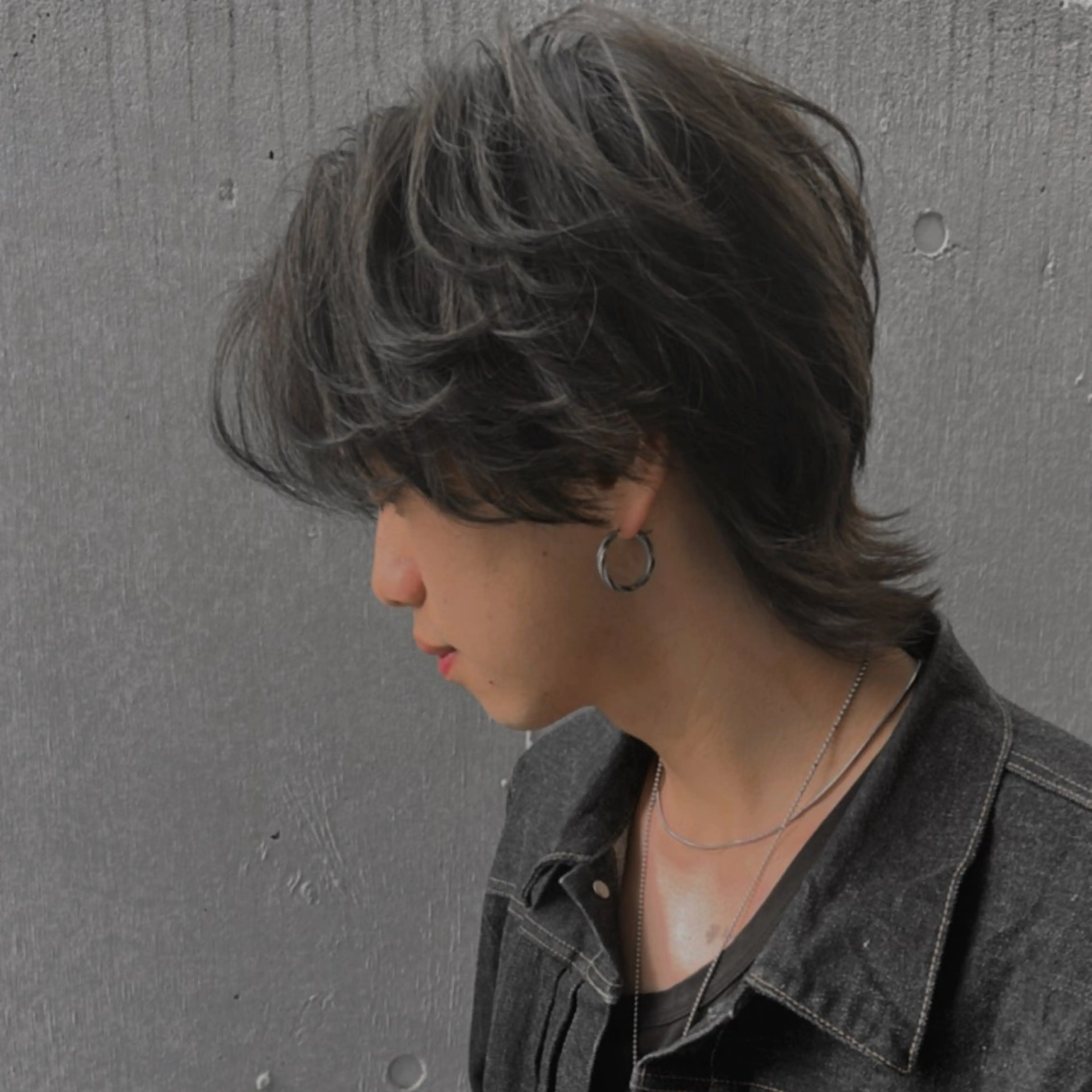 メンズカット＋パーマ＋カラー　　#メンズパーマ #シャドウパーマ　#メンズカット　#ツイストスパイラルの写真