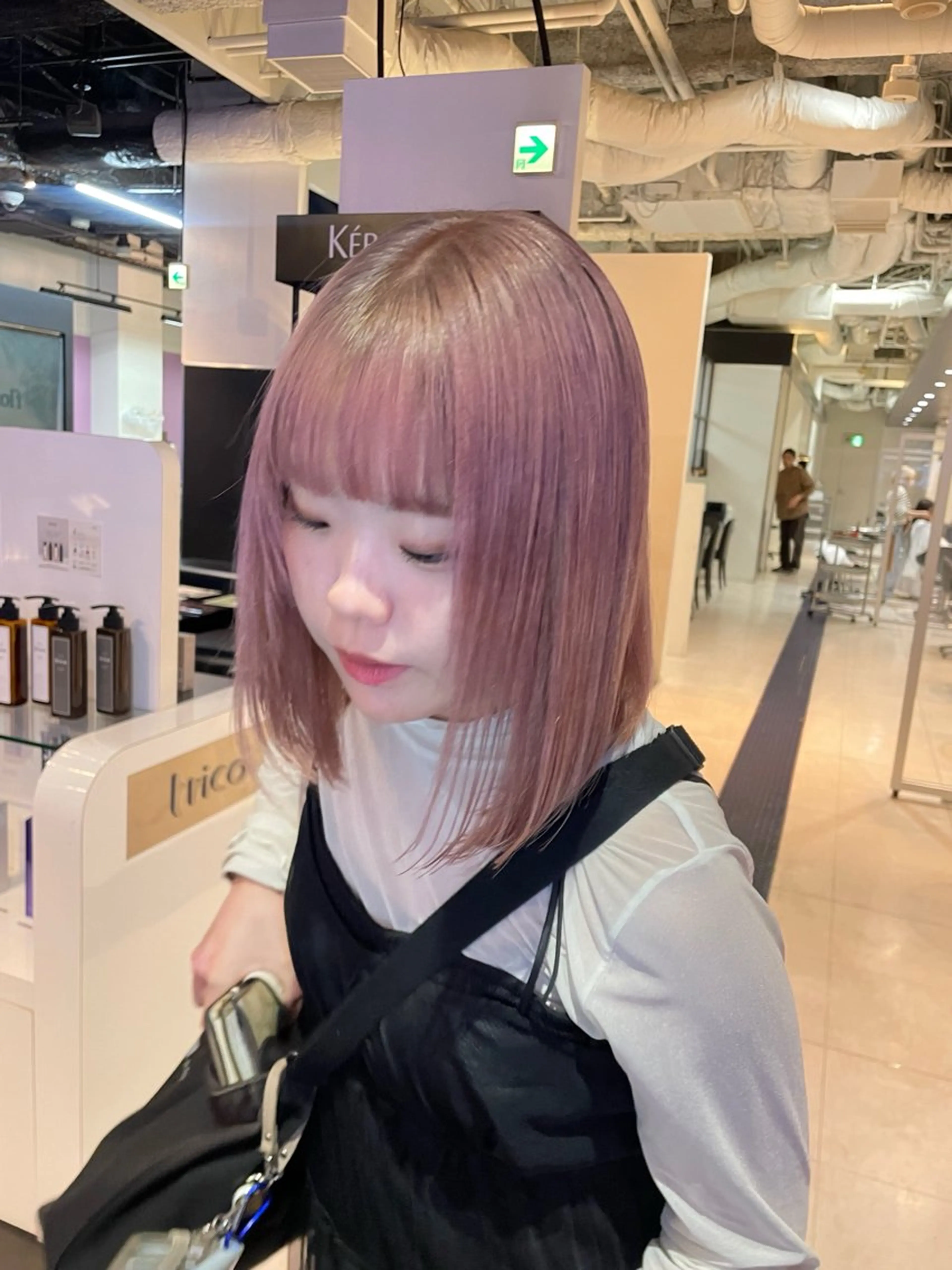 ミディアム カラー ヘアカラー 梅田茶屋町 / wakanaのヘアスタイル