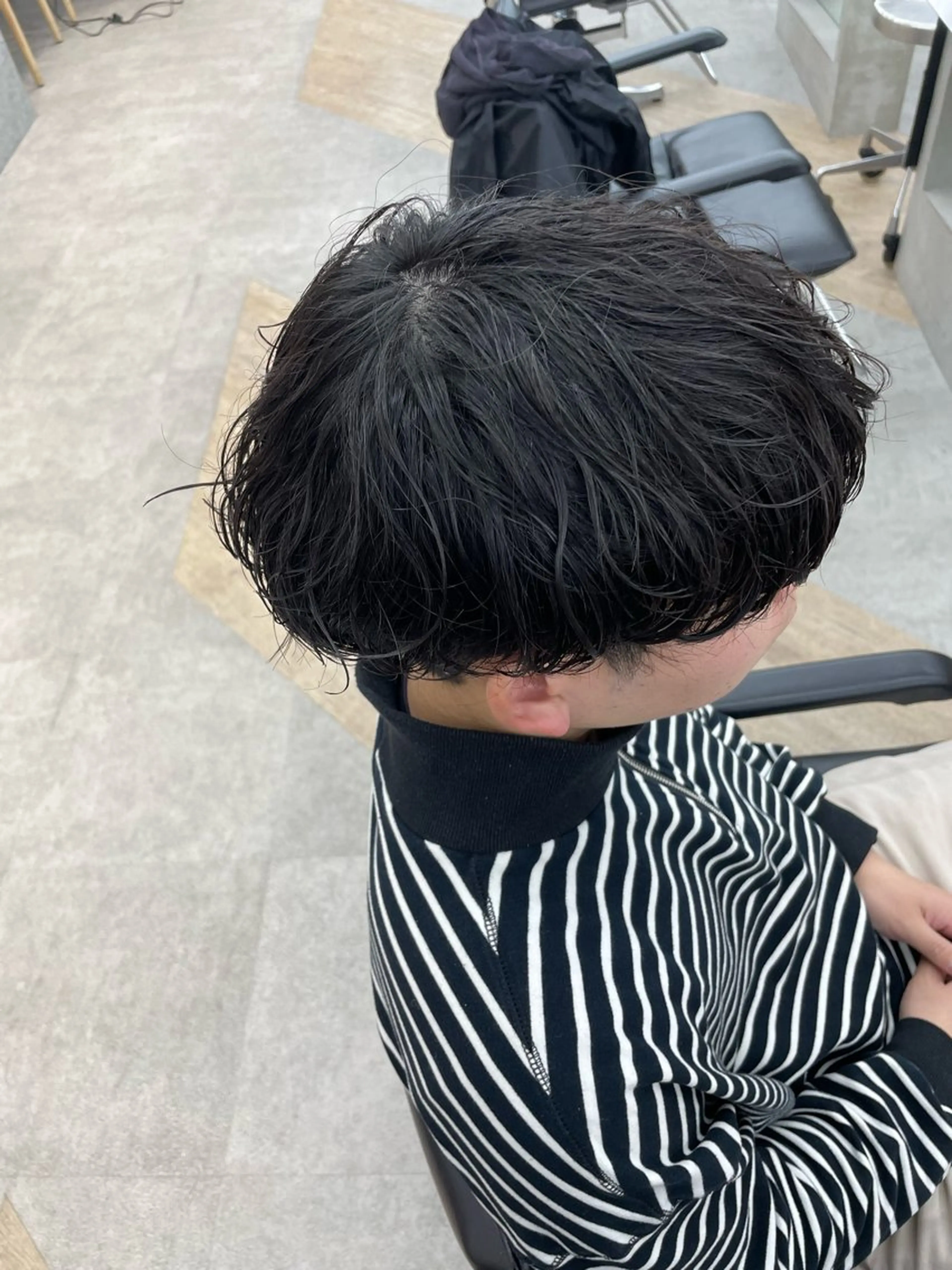 パーマ メンズ メンズパーマ カット パーマ 🌀メンズパーマ🌀 波巻き/馬渕叶悟🦔のヘアスタイル