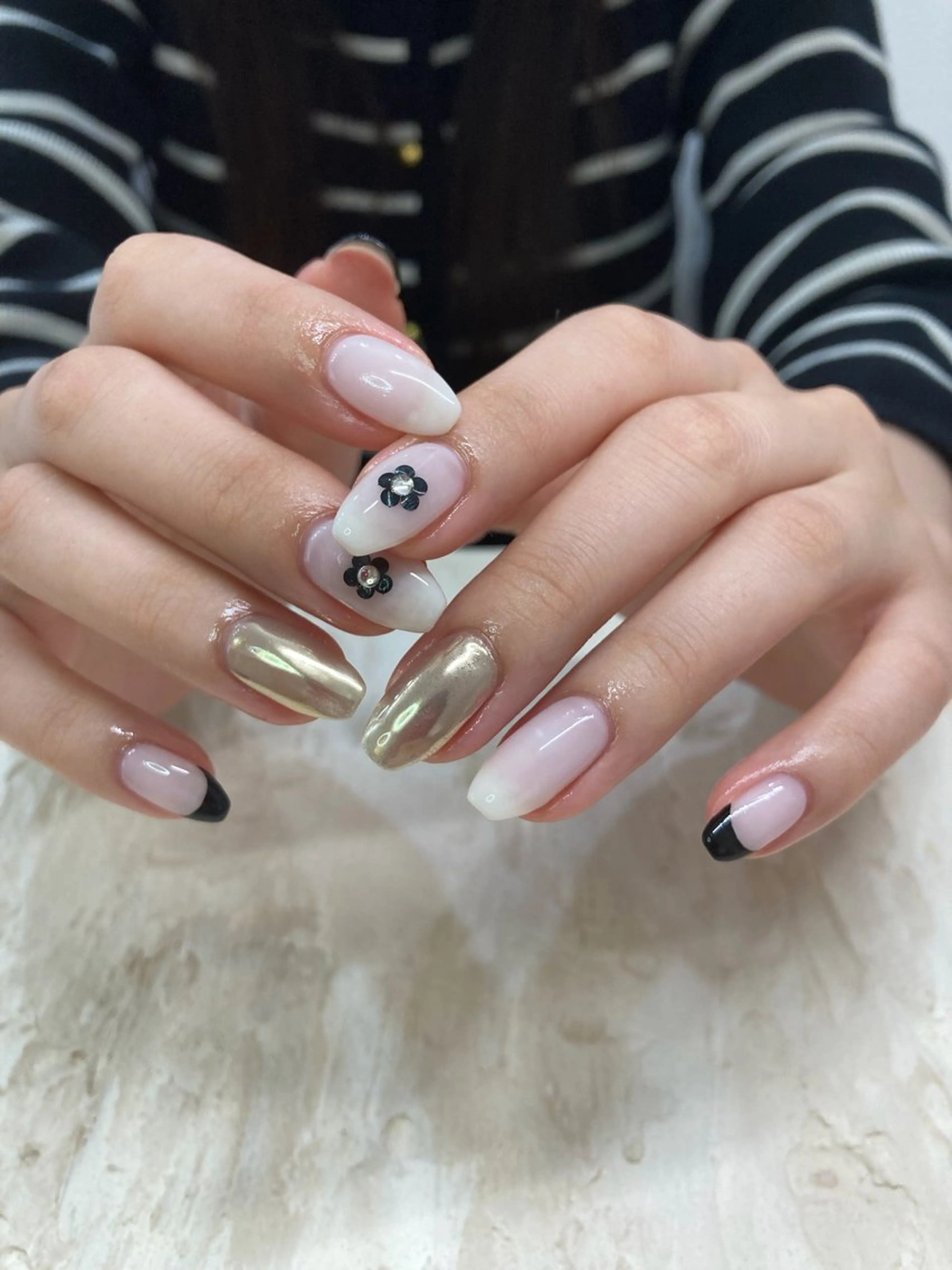ネイル ハンドネイル nailsalon Lithos所属・nailsalon Recontreのネイルデザイン
