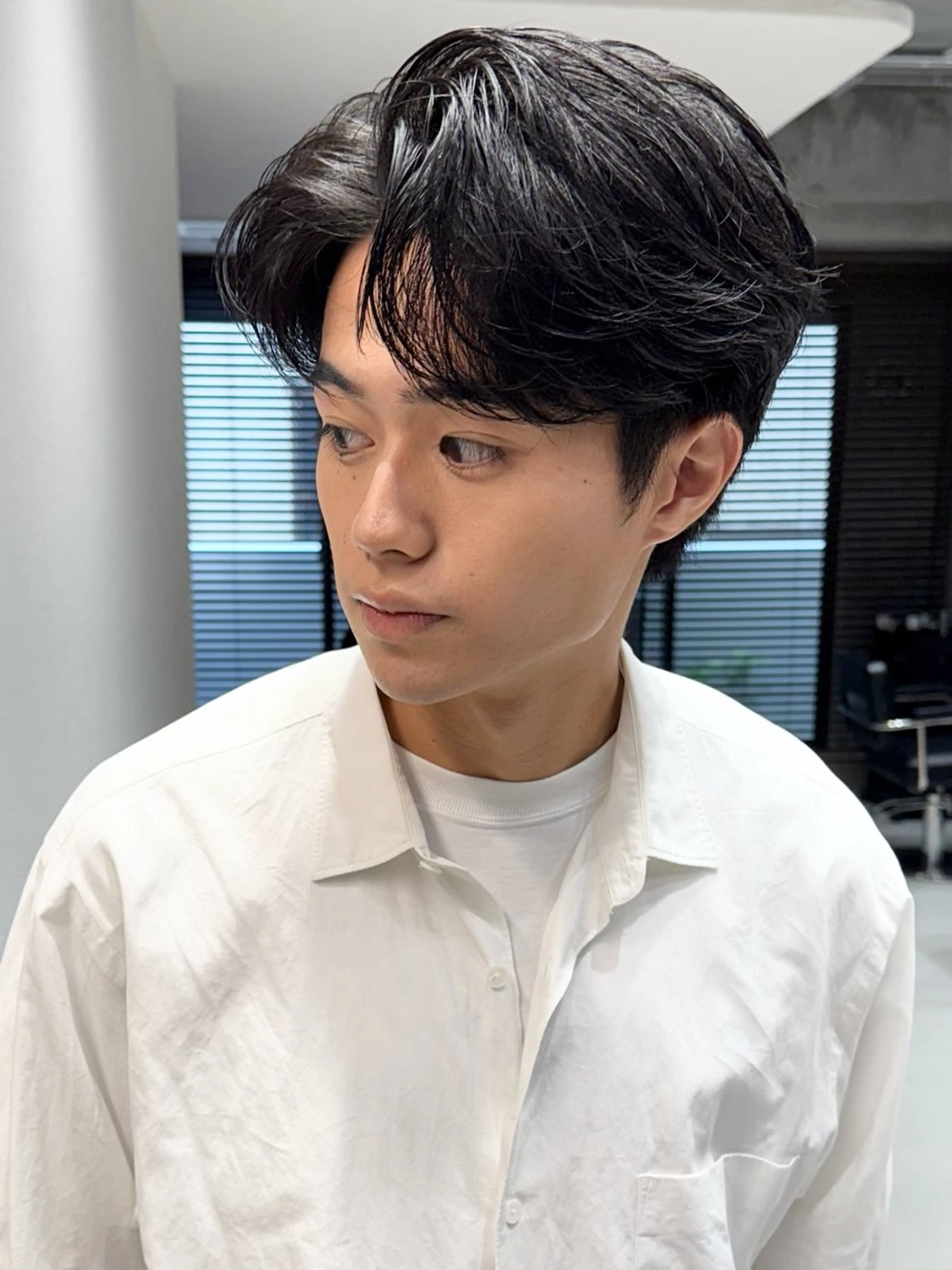 ショート カット パーマ 【メンズ特化】 新築New Openのヘアスタイル