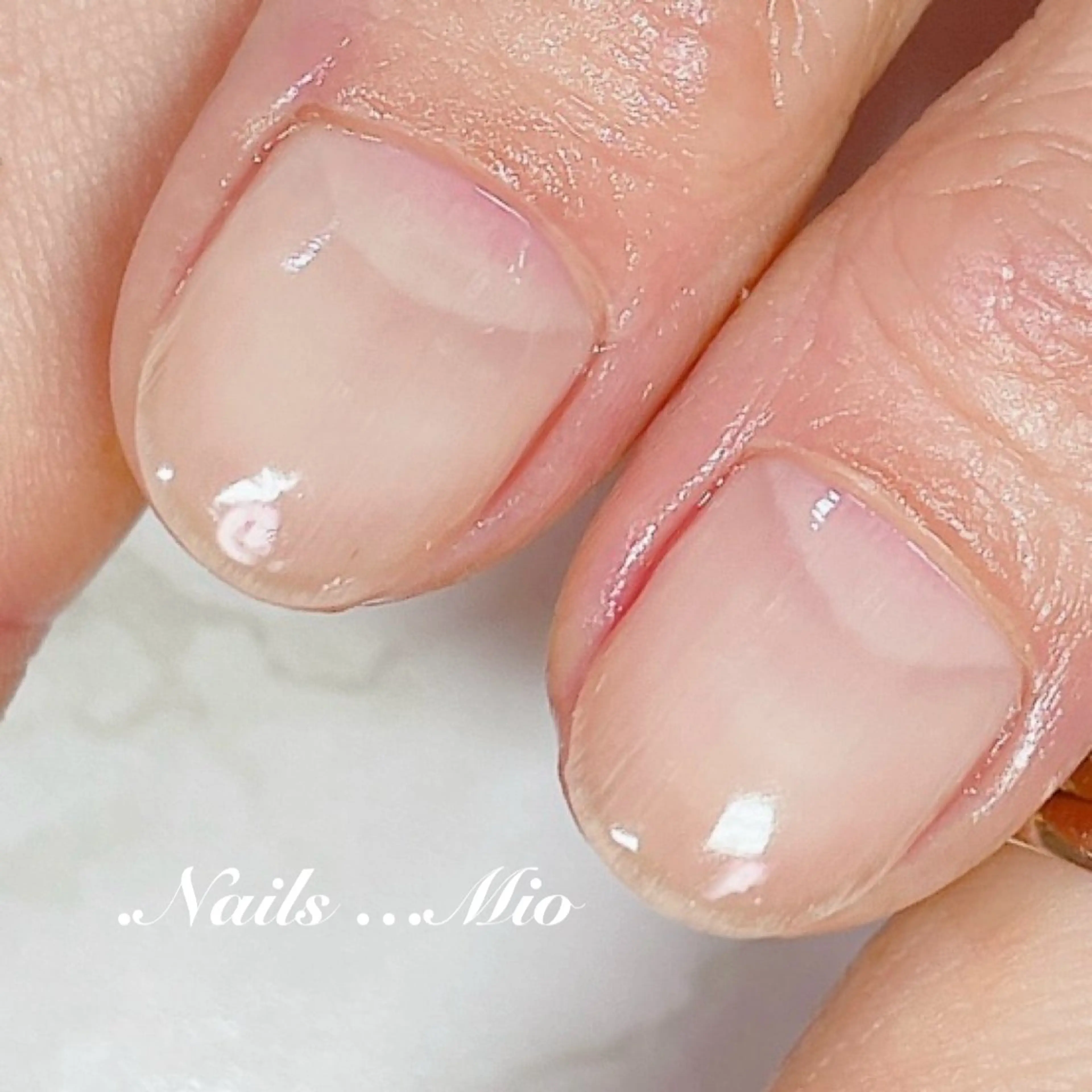 ネイル クリアネイル .Nails Mio 赤羽西ネイルサロンのネイルデザイン