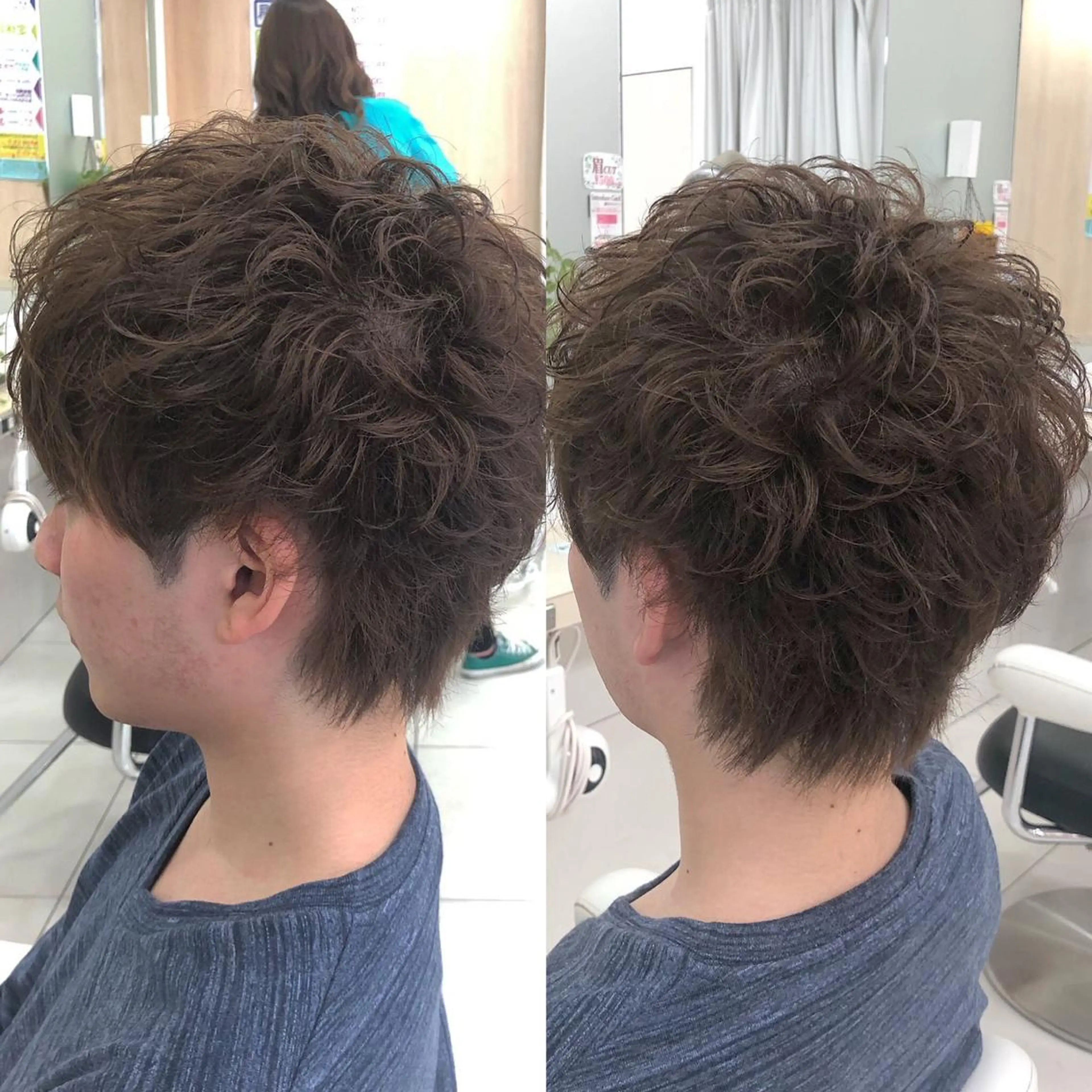 パーマ メンズ 大澤 碧のヘアスタイル