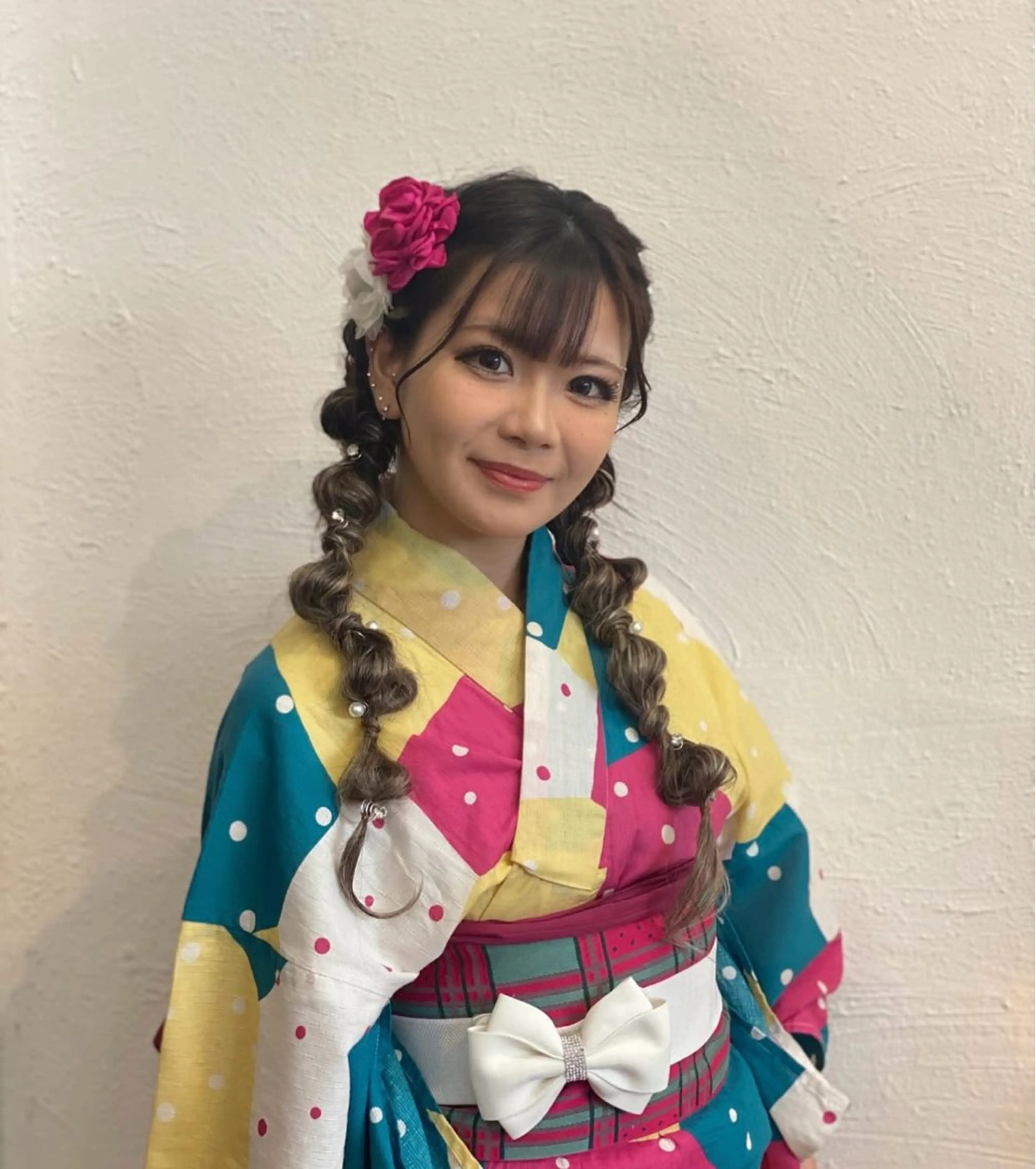 浴衣用👘ヘアセット✨の写真