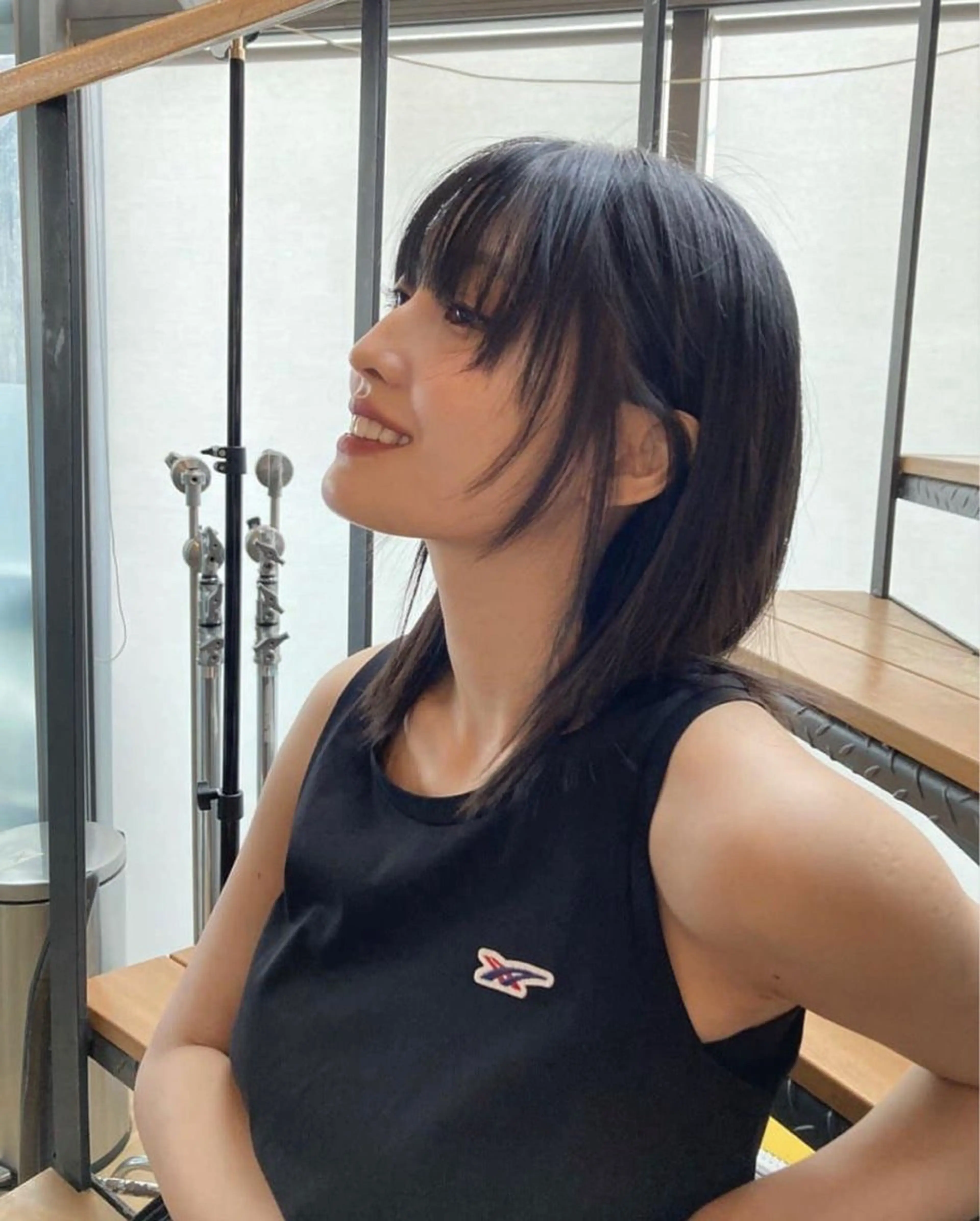 セミロング カラー カット ヘアカラー トリートメント 表参道/髪質改善・ 透明感 colorのヘアスタイル