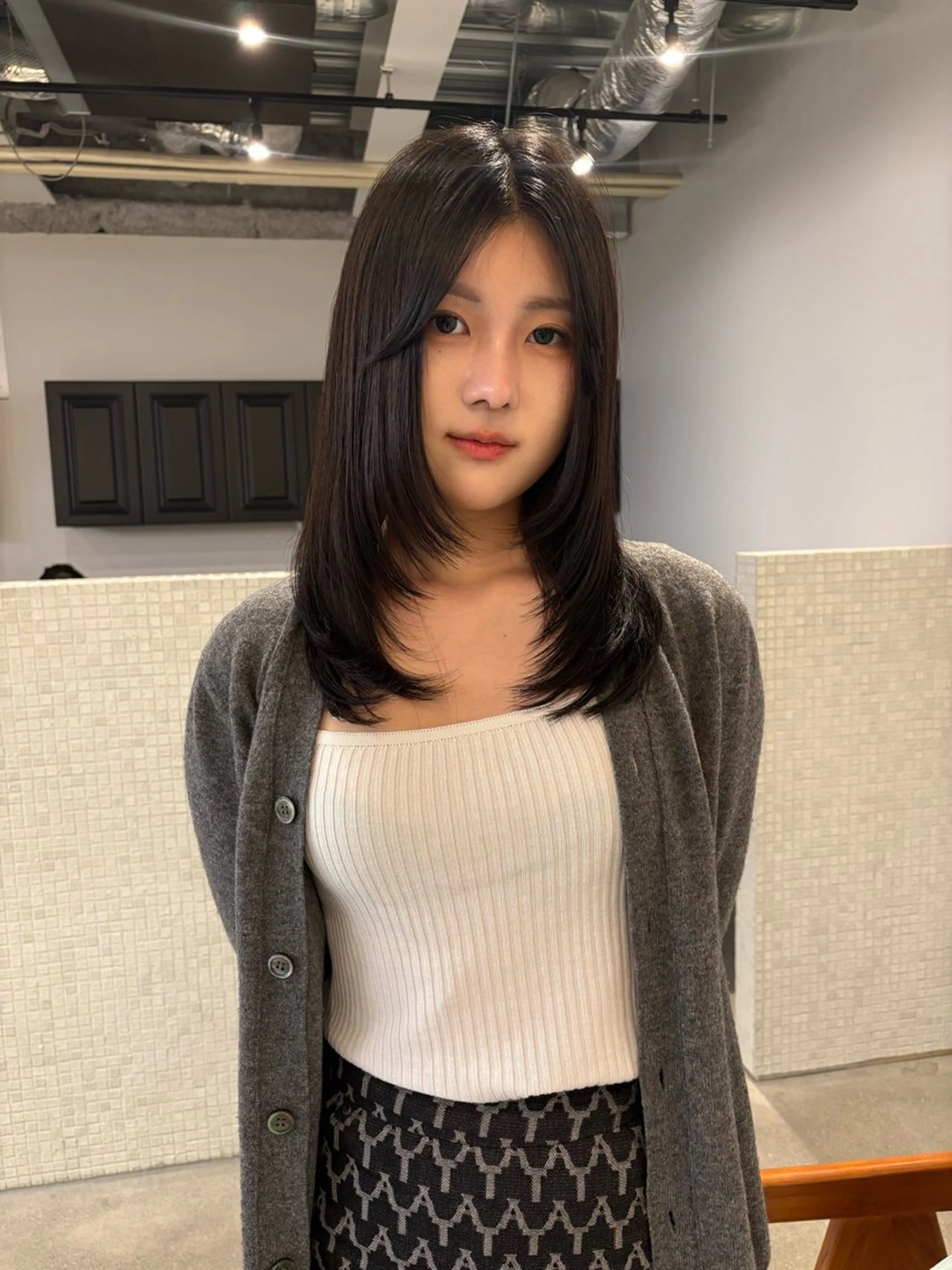 セミロング December/ jingumae所属・【カットモデル募集】 yuzuのヘアスタイル