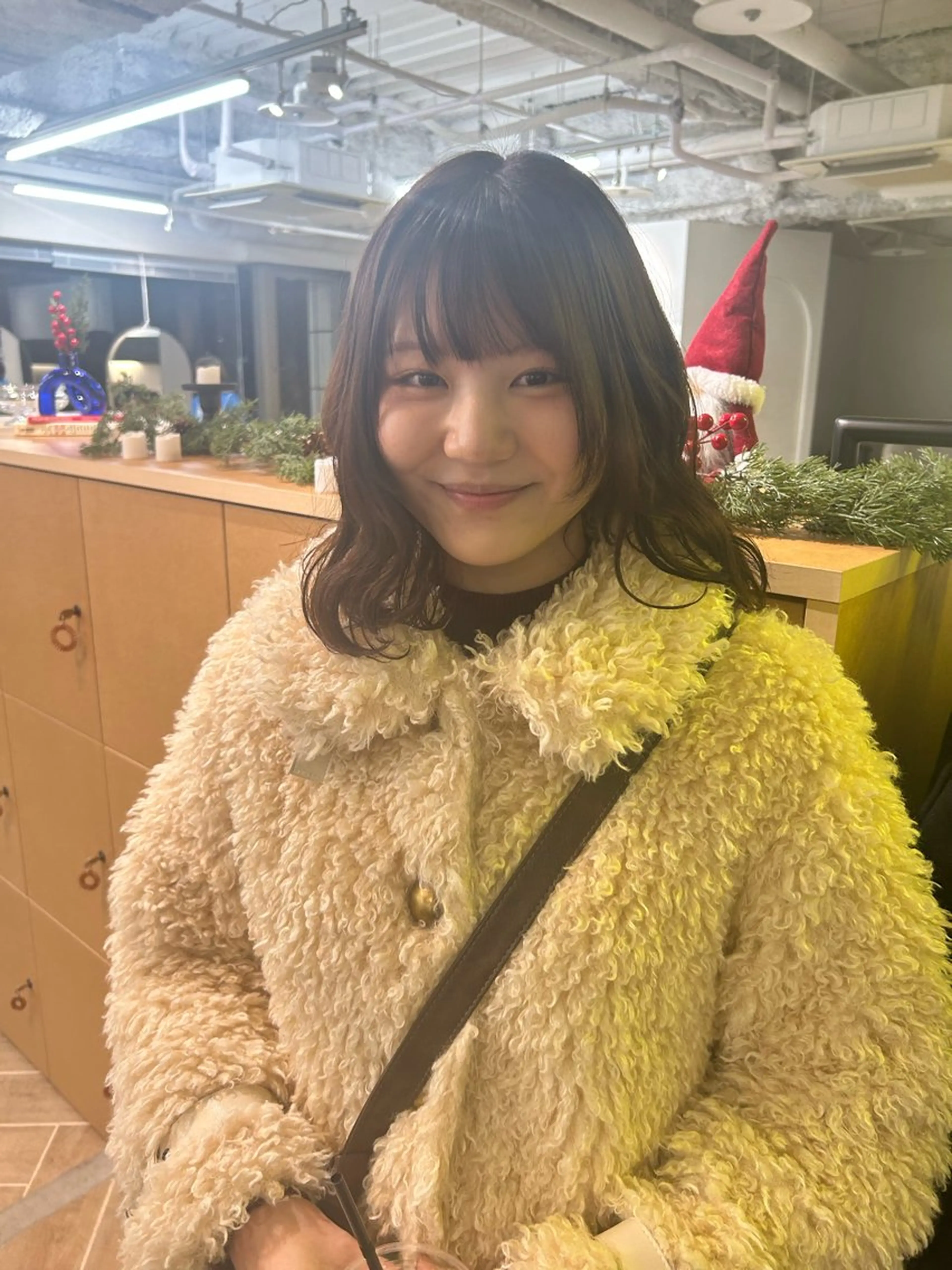 ミディアム カットモデル募集/ 万代/関谷　朋実のヘアスタイル