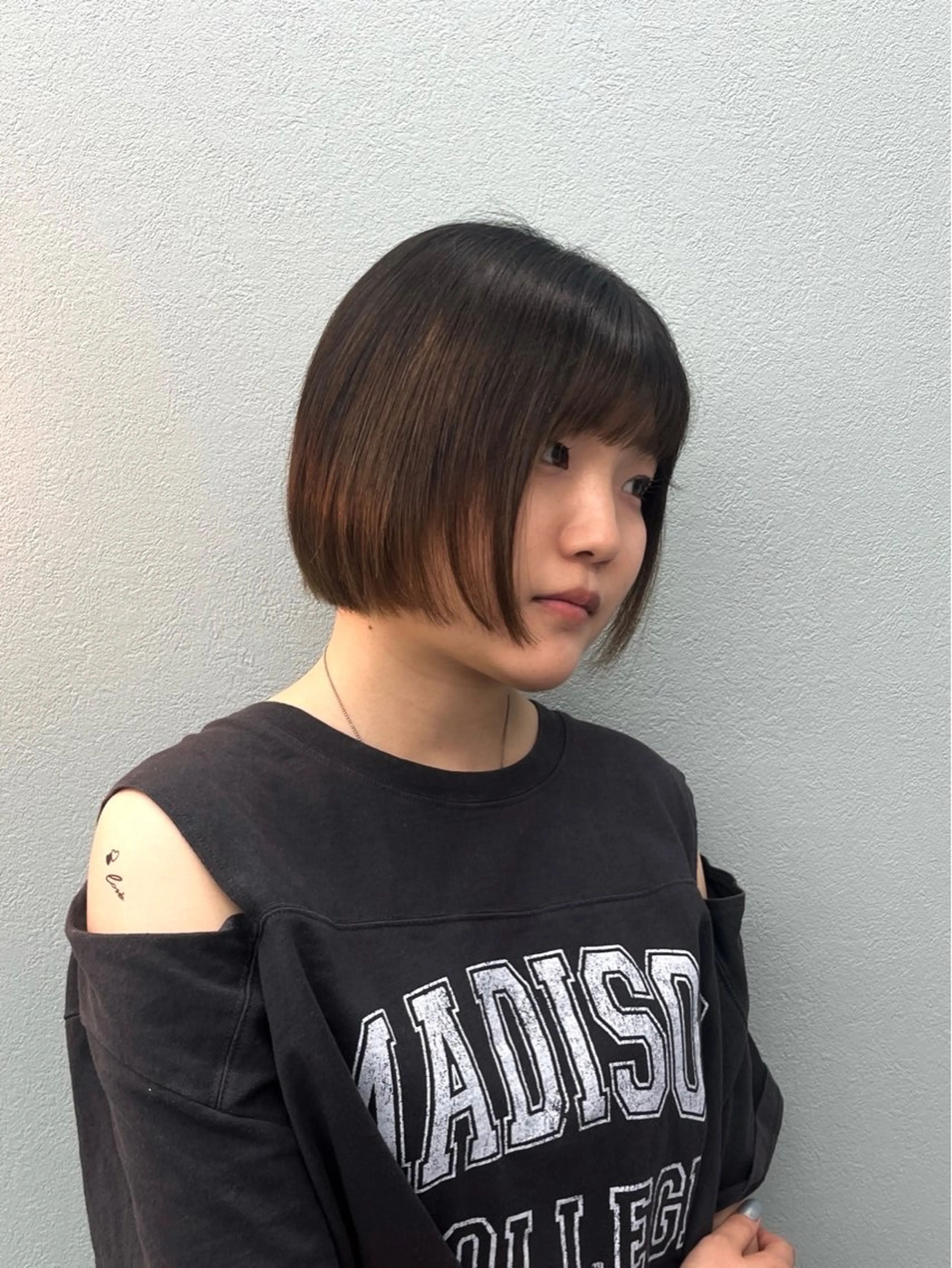 ショート カット トリートメント ハイトーン/透明感 ☻ miyuuのヘアスタイル
