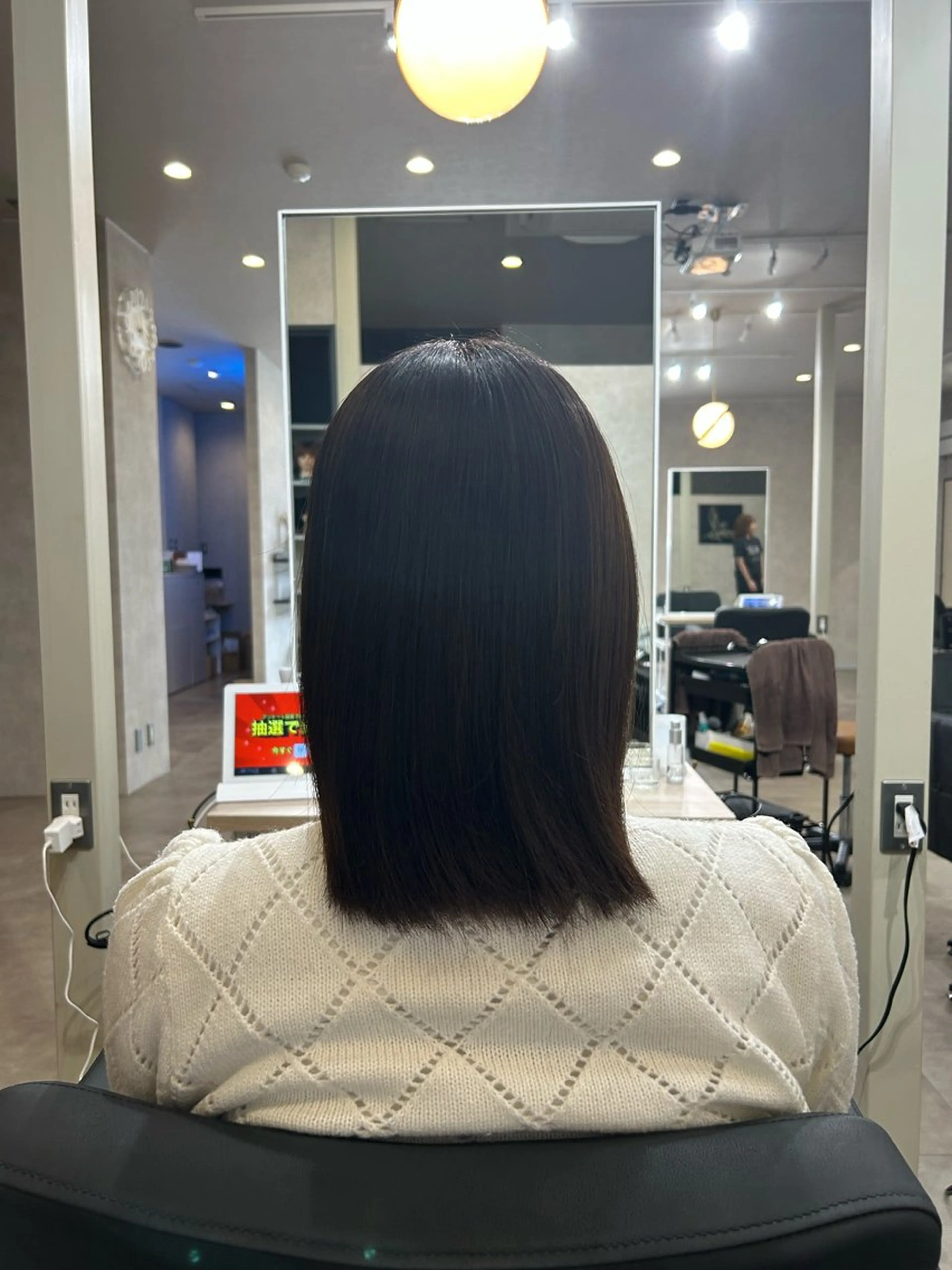 カット 縮毛矯正 石原 侑季のヘアスタイル