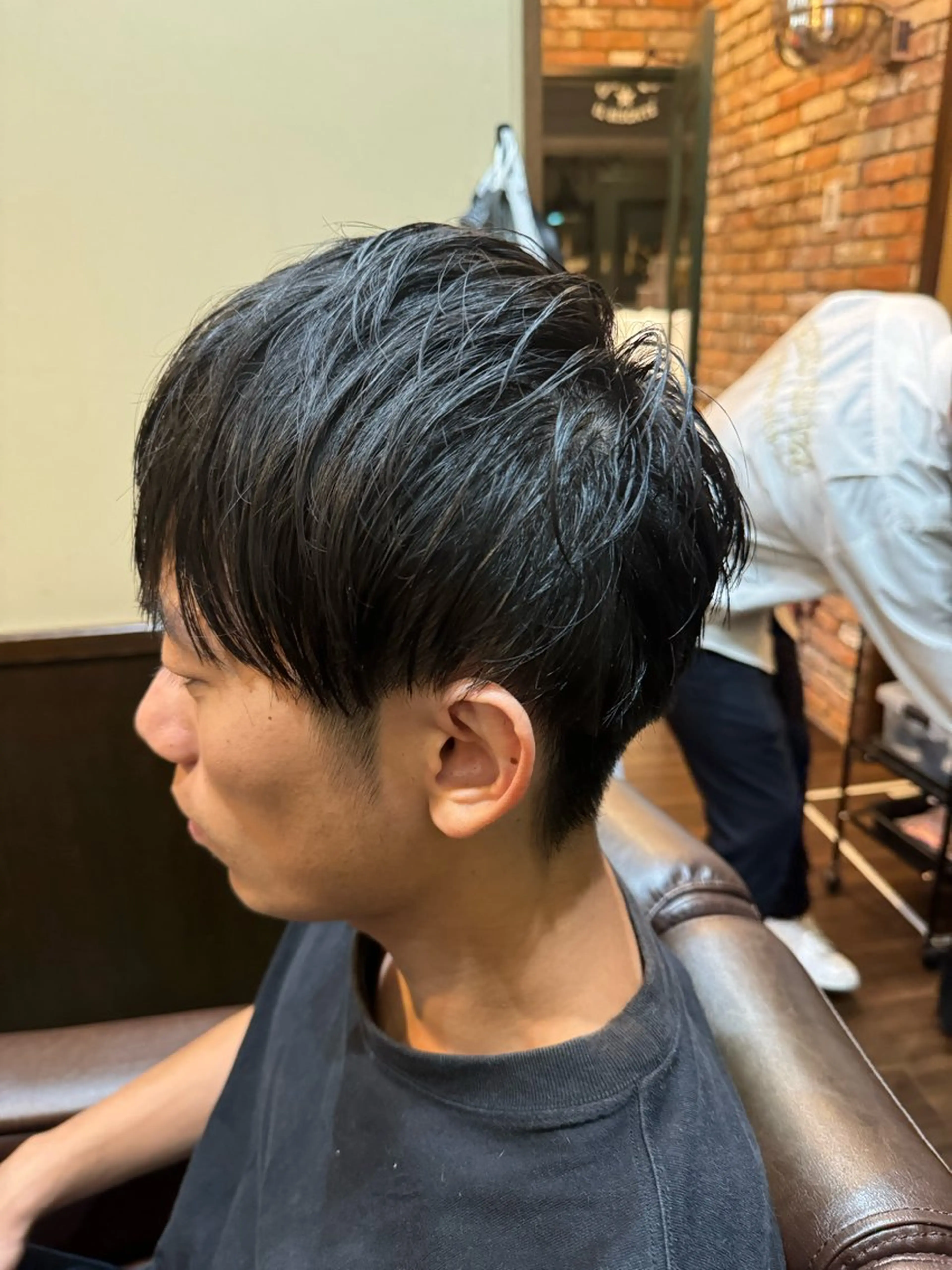 ミディアム ヒロ銀座バーバーショップ名古屋本店所属・小島 優奈のヘアスタイル