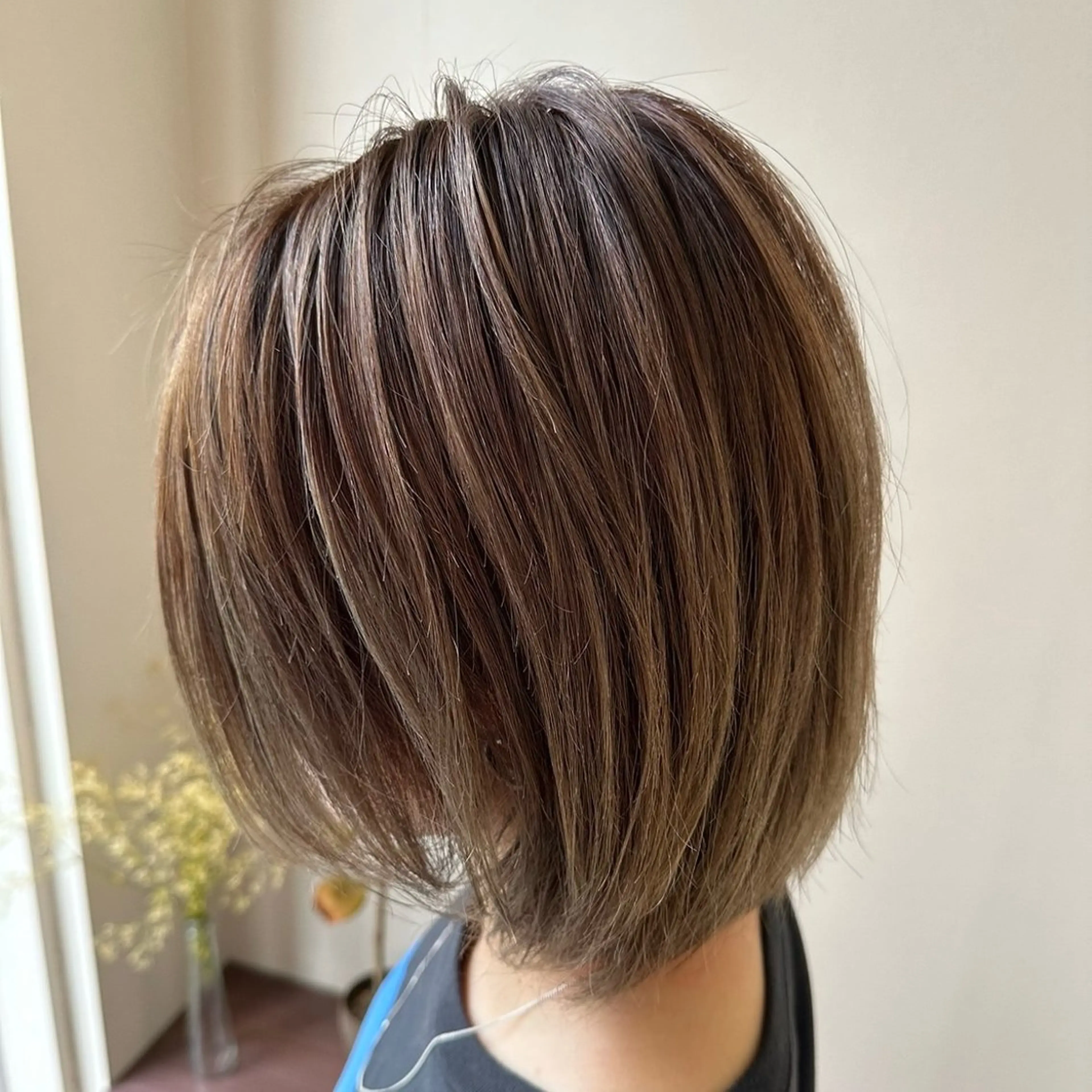 ショート レイヤーカット/艶髪 /髪質改善/のヘアスタイル