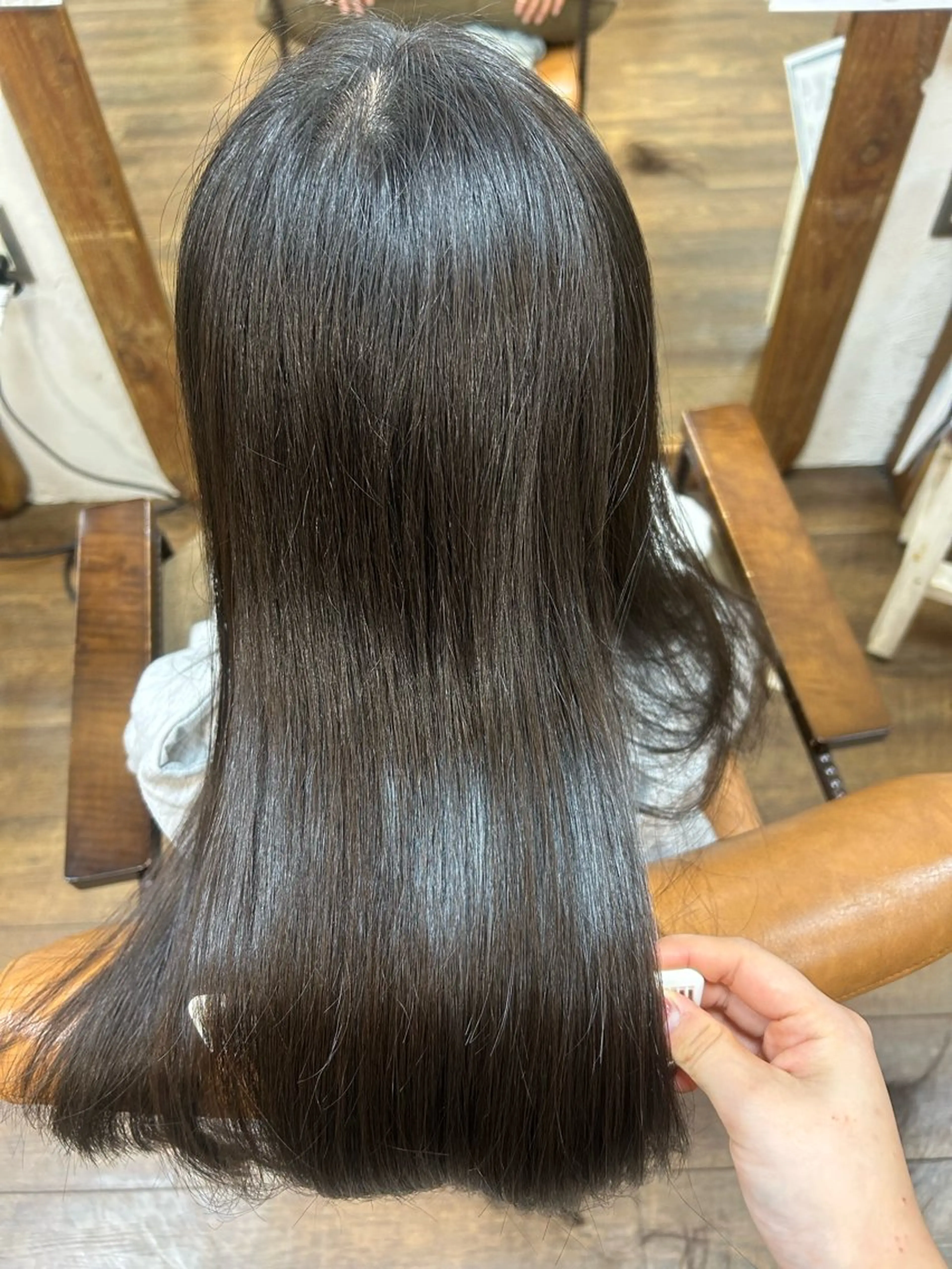 ロング トリートメント カット 徳 永のヘアスタイル