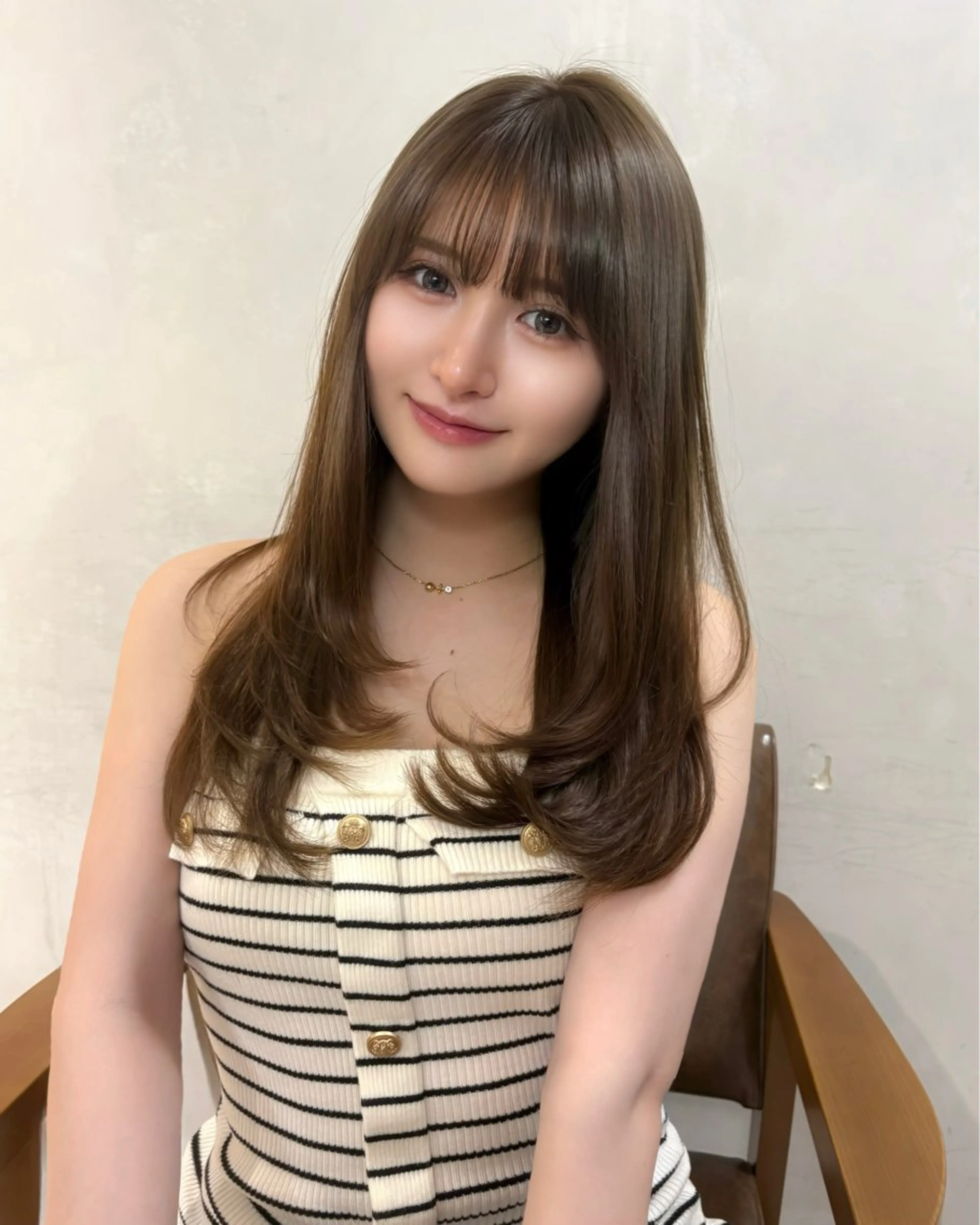 ロング カラー ロング カット ヘアカラー 浅倉艶🐈‍⬛ /ウルフ/レイヤーのヘアスタイル