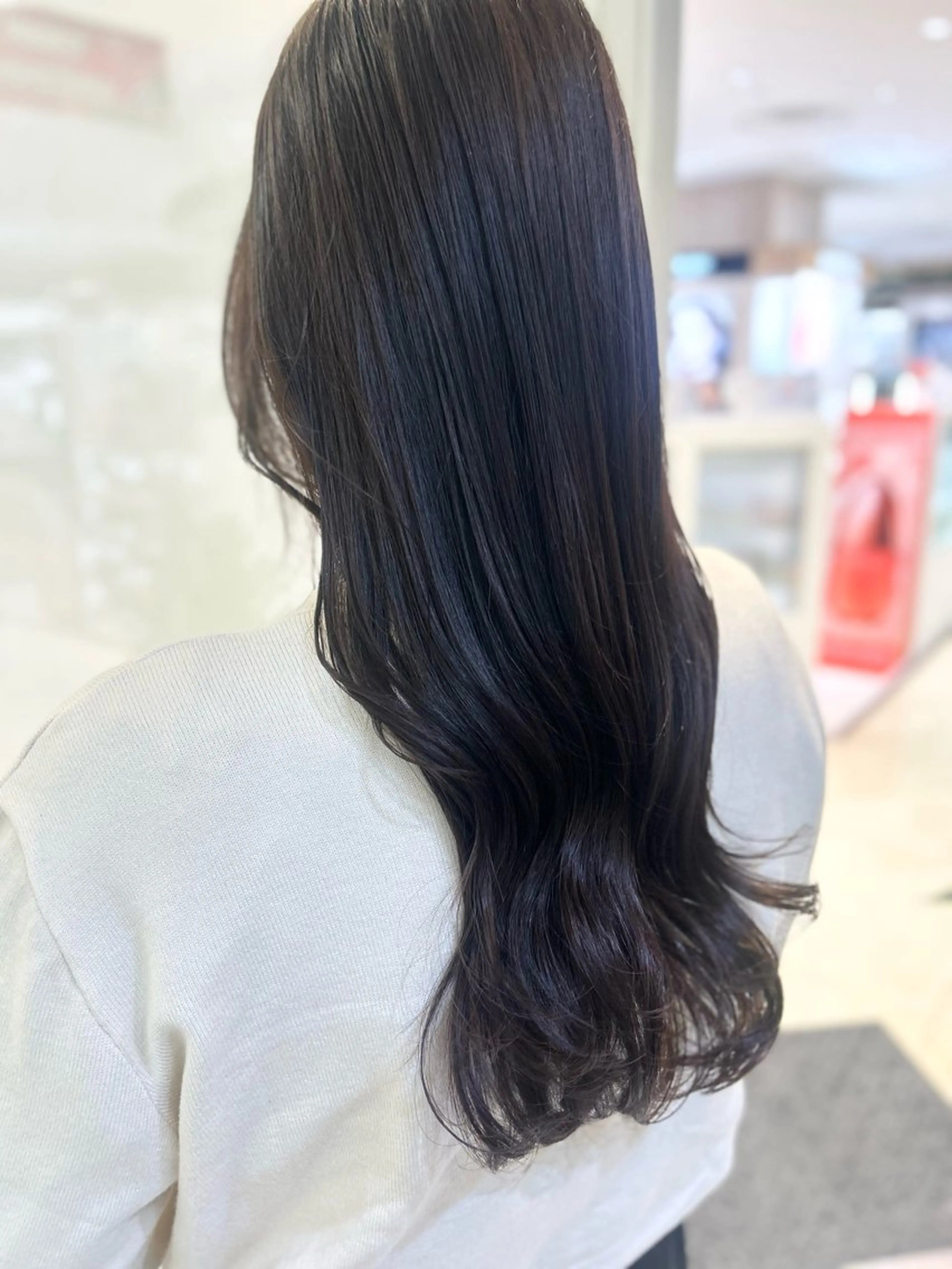 ロング 艶質改善/縮毛矯正 ササキナツミのヘアスタイル