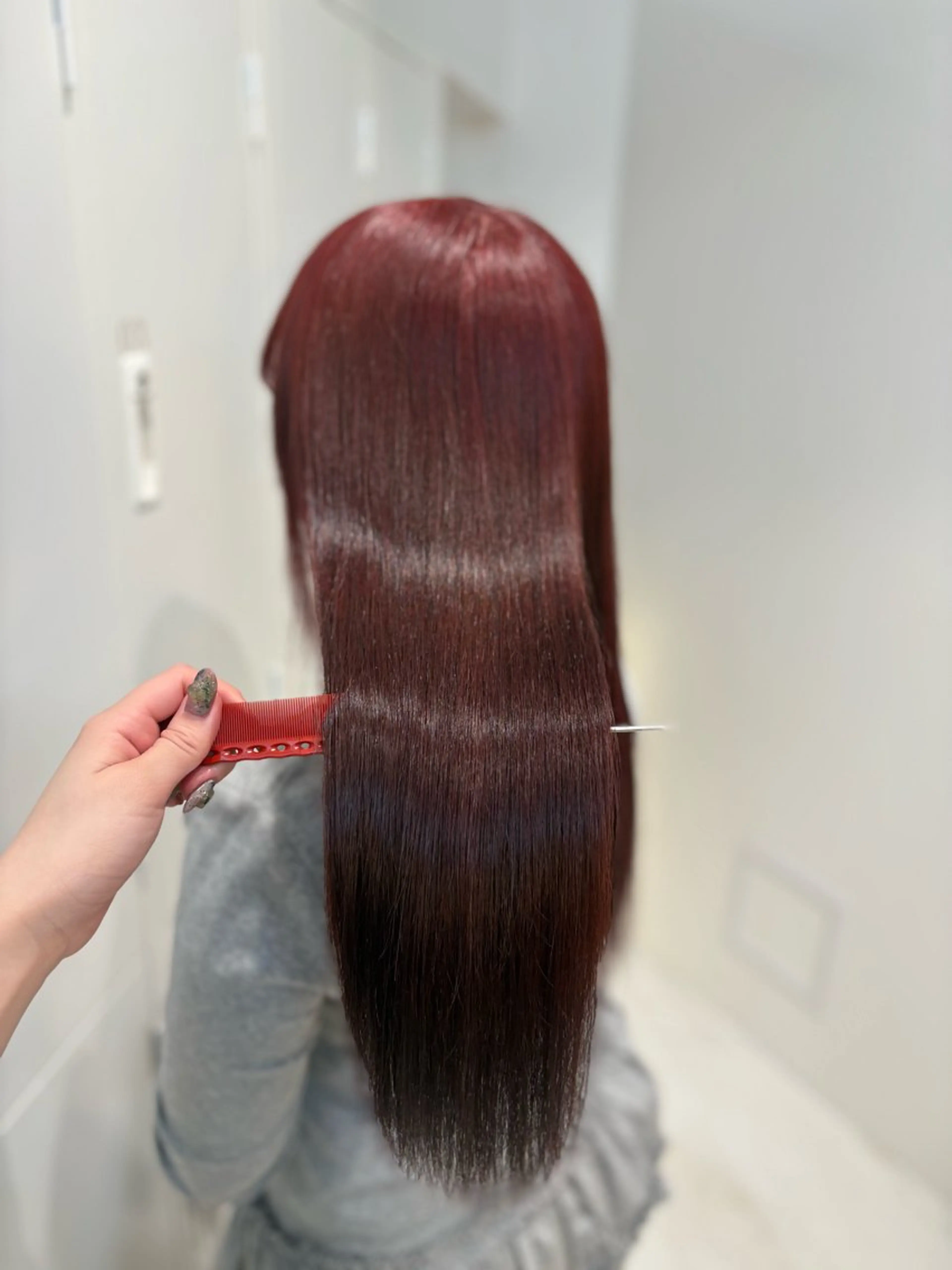 似合わせカット✂︎＋🫧透明感ダメージレスカラー🫧+🪞ケラチントリートメント🪞の写真