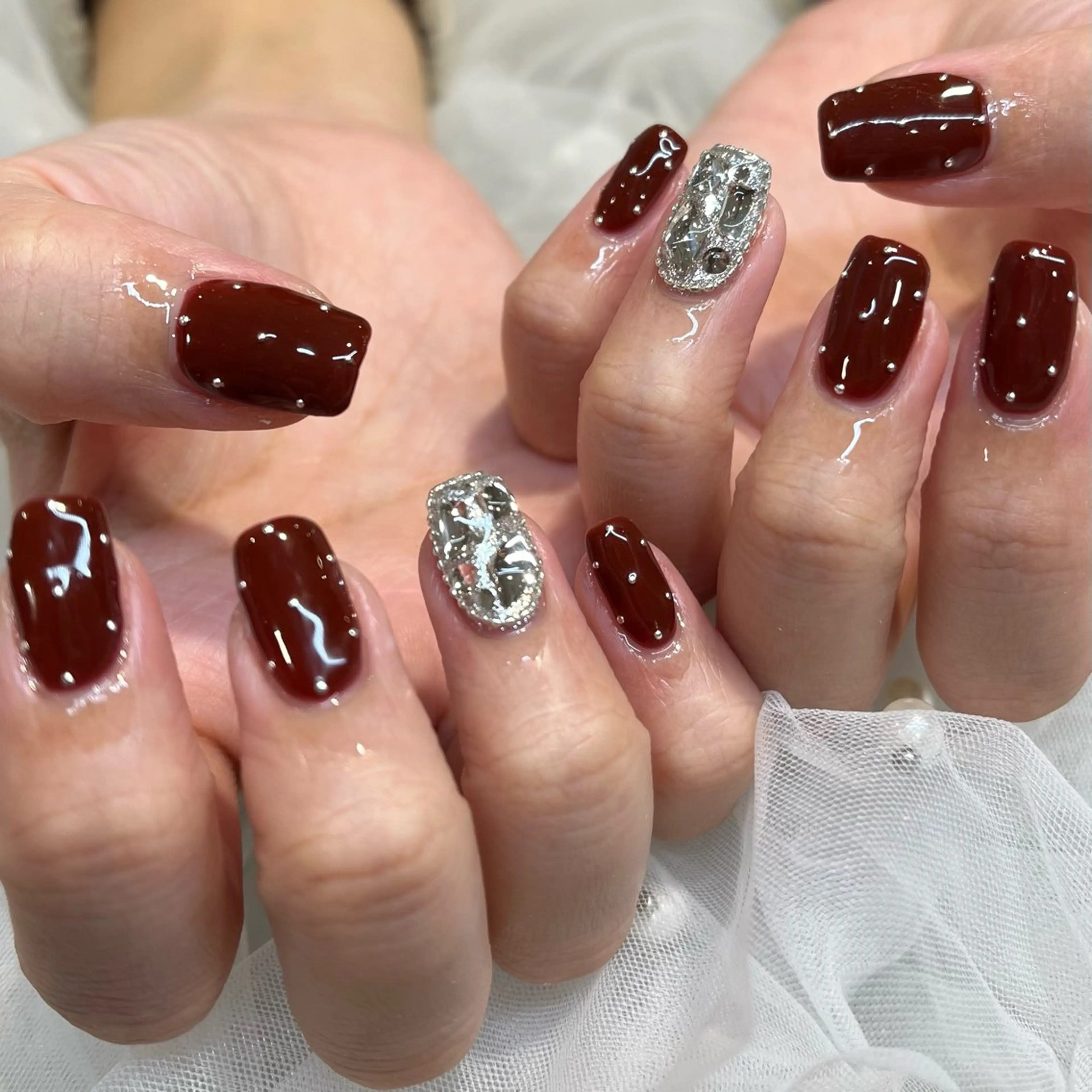 ネイル ハンドネイル 内田 里穂のネイルデザイン