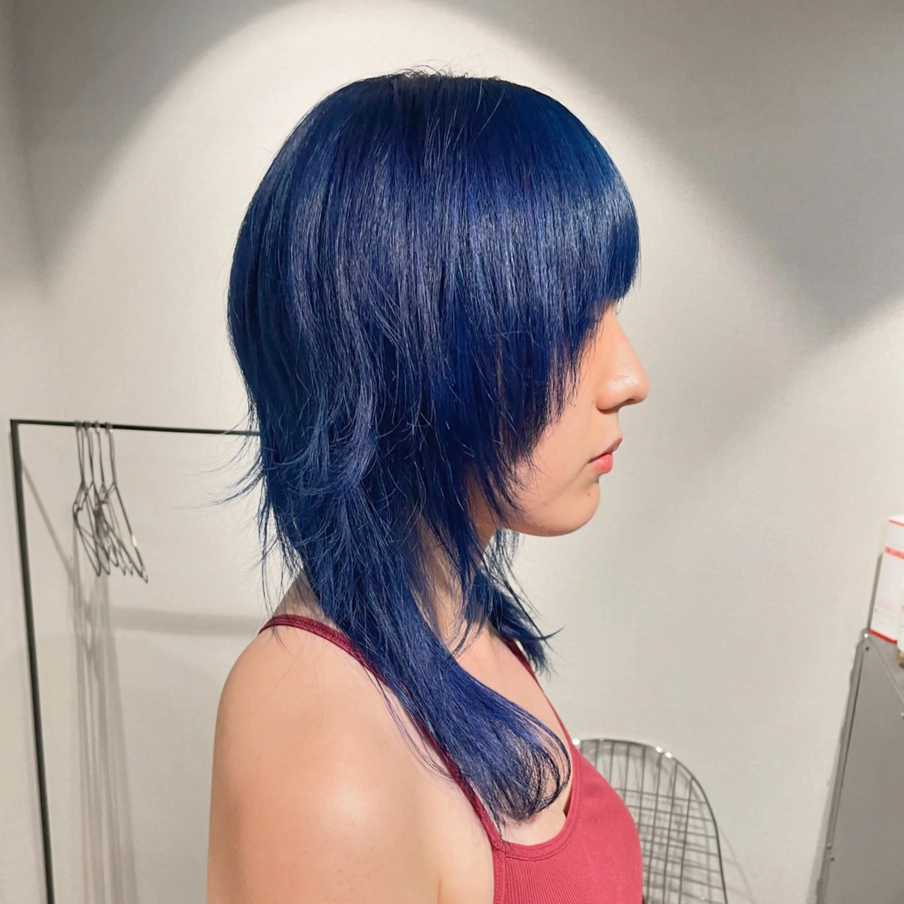 セミロング 髪質改善 レイヤーカット ウルフカット 🌟ブリーチ/ レイヤー渋谷☀️のヘアスタイル