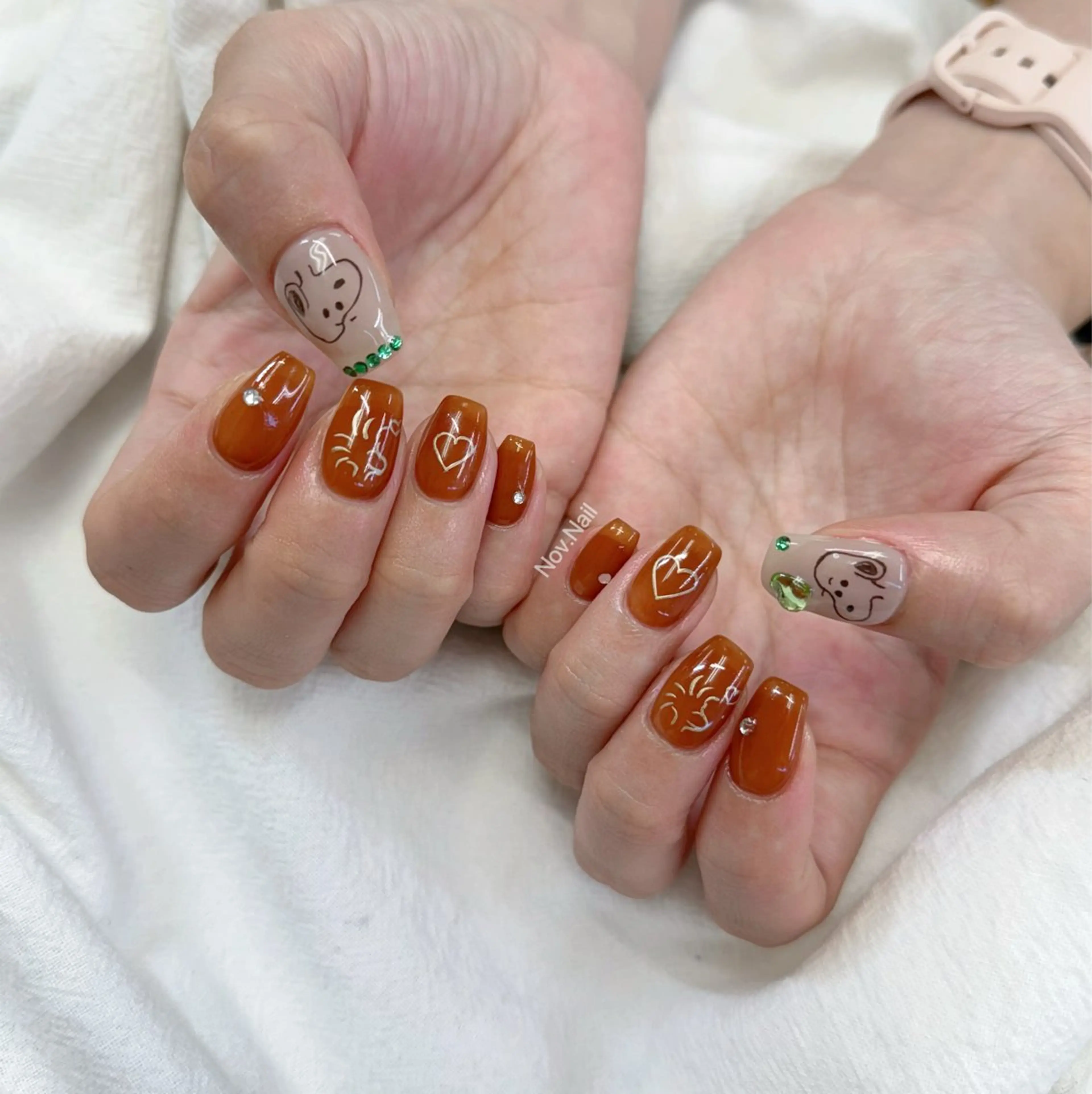 ネイル ハンドネイル ハンドケア ノブ.ネイルサロン所属・ノブ ネイルのネイルデザイン