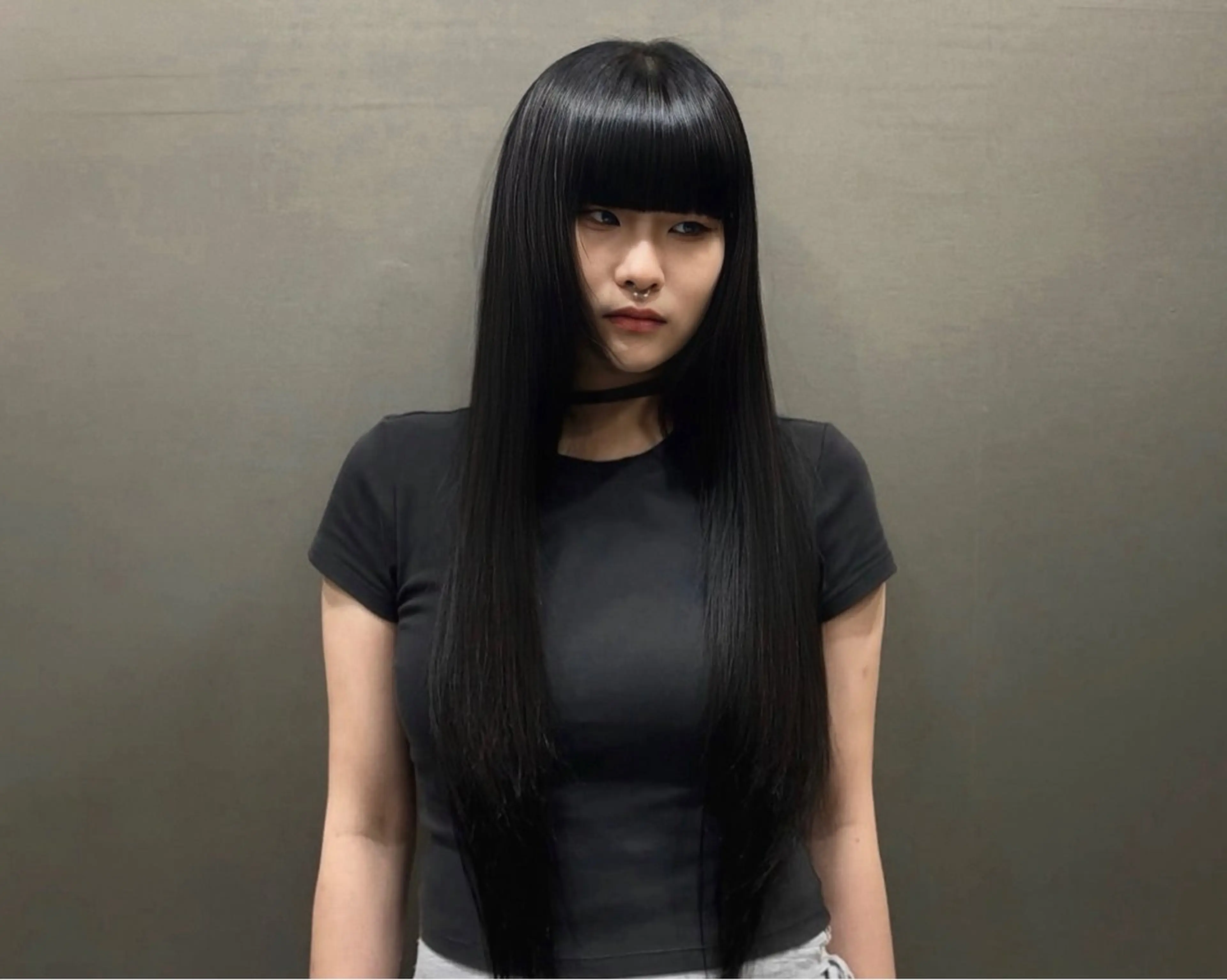 ロング カラー ヘアカラー こせ 煌星のヘアスタイル