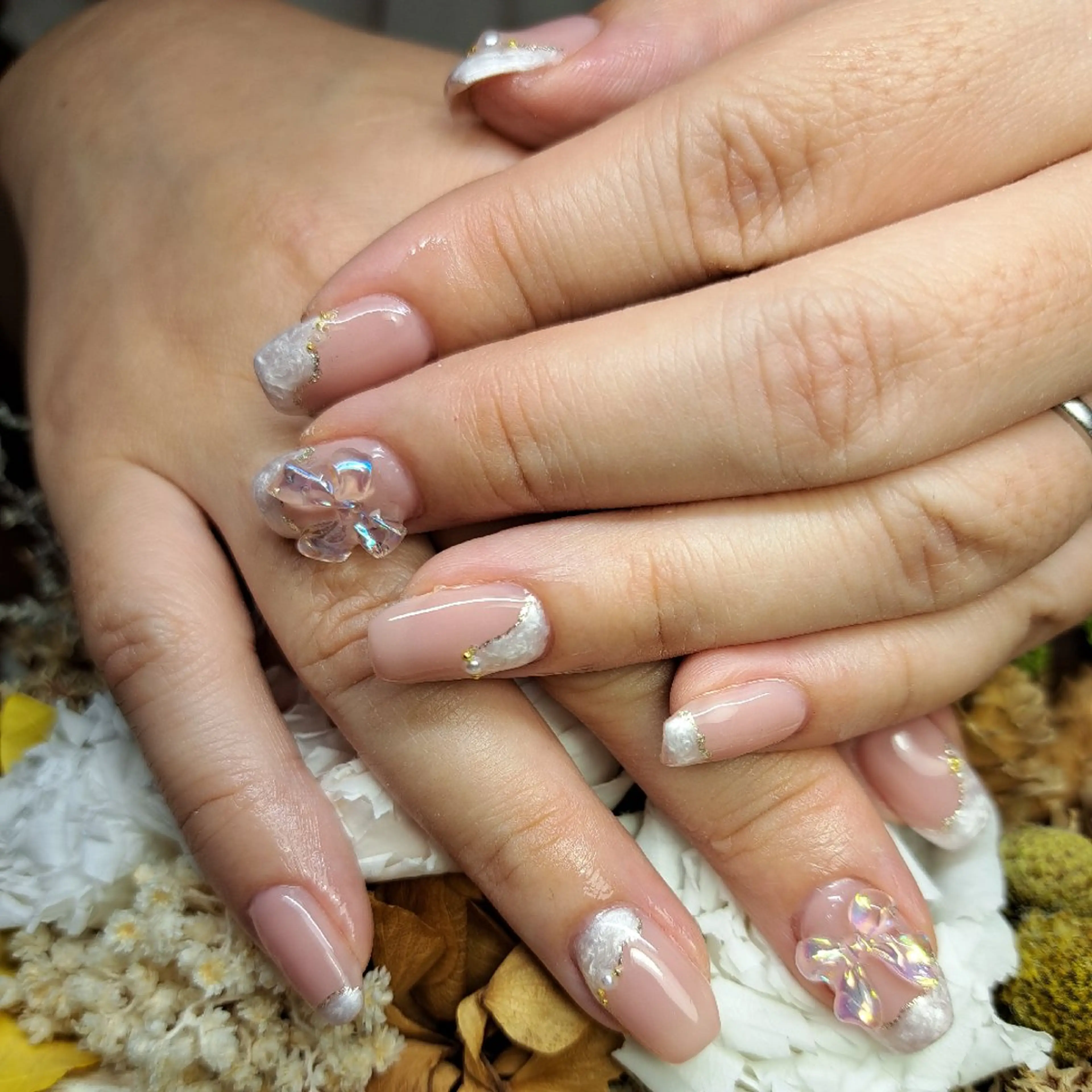 ネイル フレンチネイル HAYASHI  Nのネイルデザイン