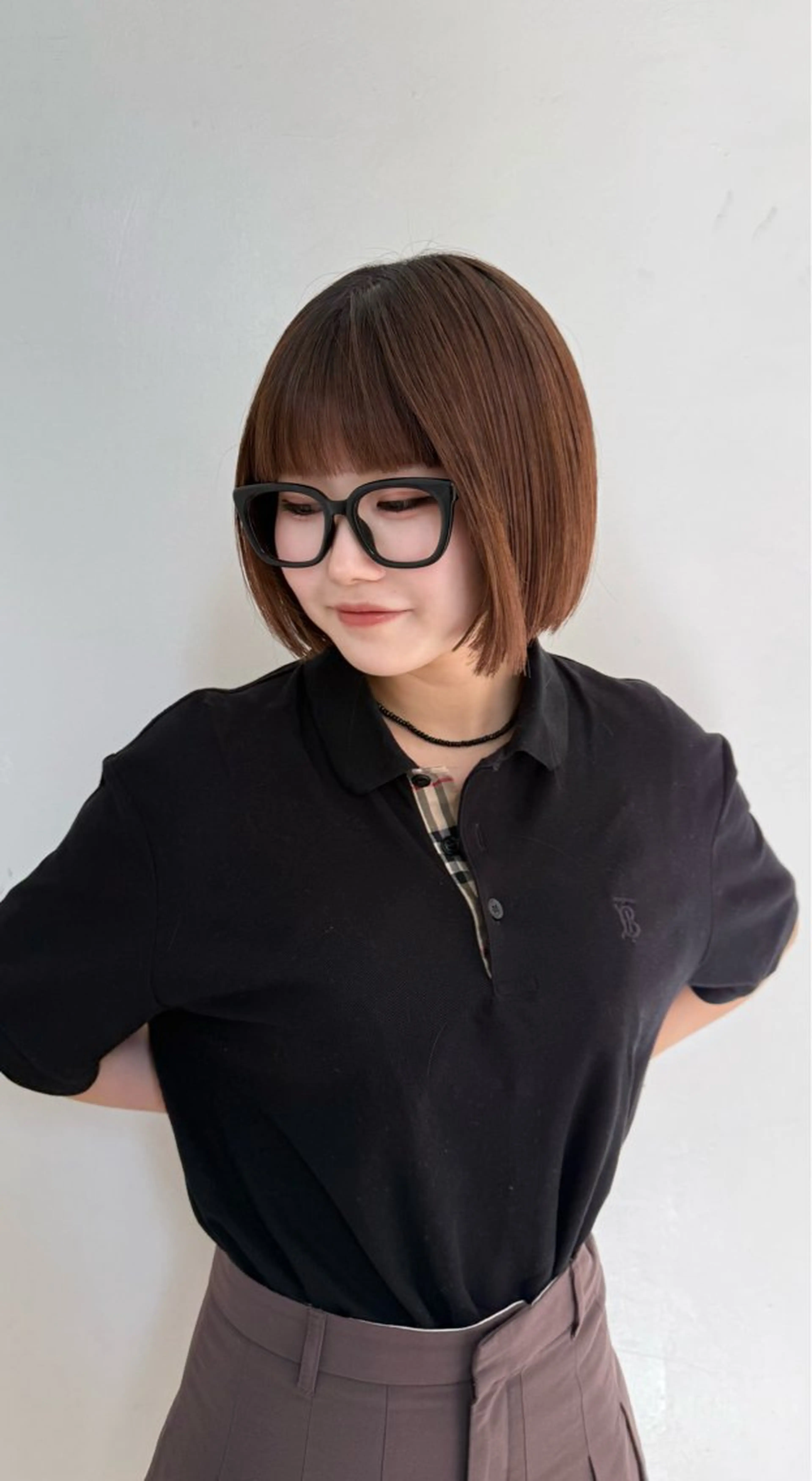 ミディアム 鈴木 優誓のヘアスタイル