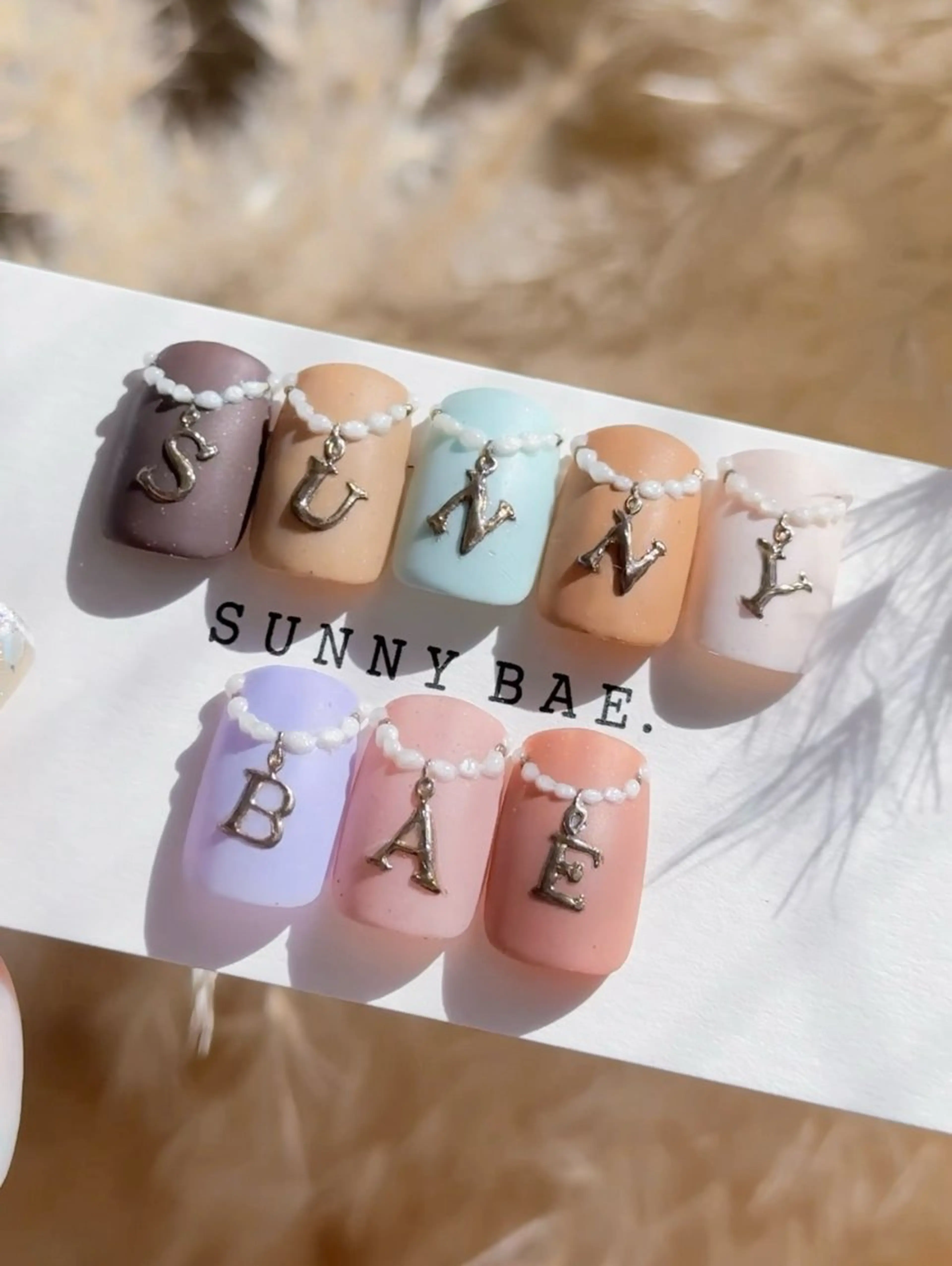 ネイル ハンドネイル SUNNY BAE. 🌼MIZUKIのネイルデザイン